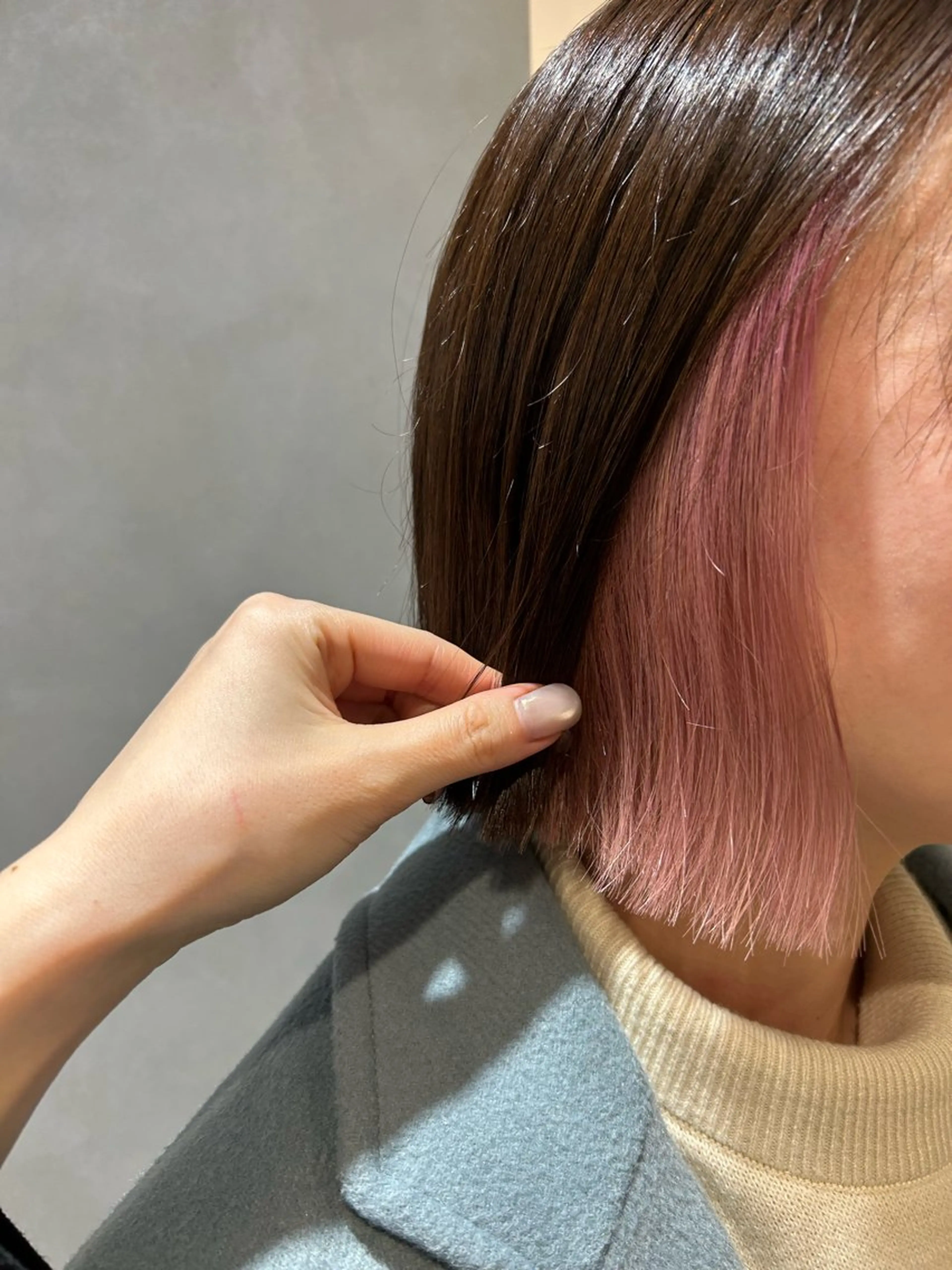 ミディアム カラー Hatsune 🐯レイヤーカットのヘアスタイル