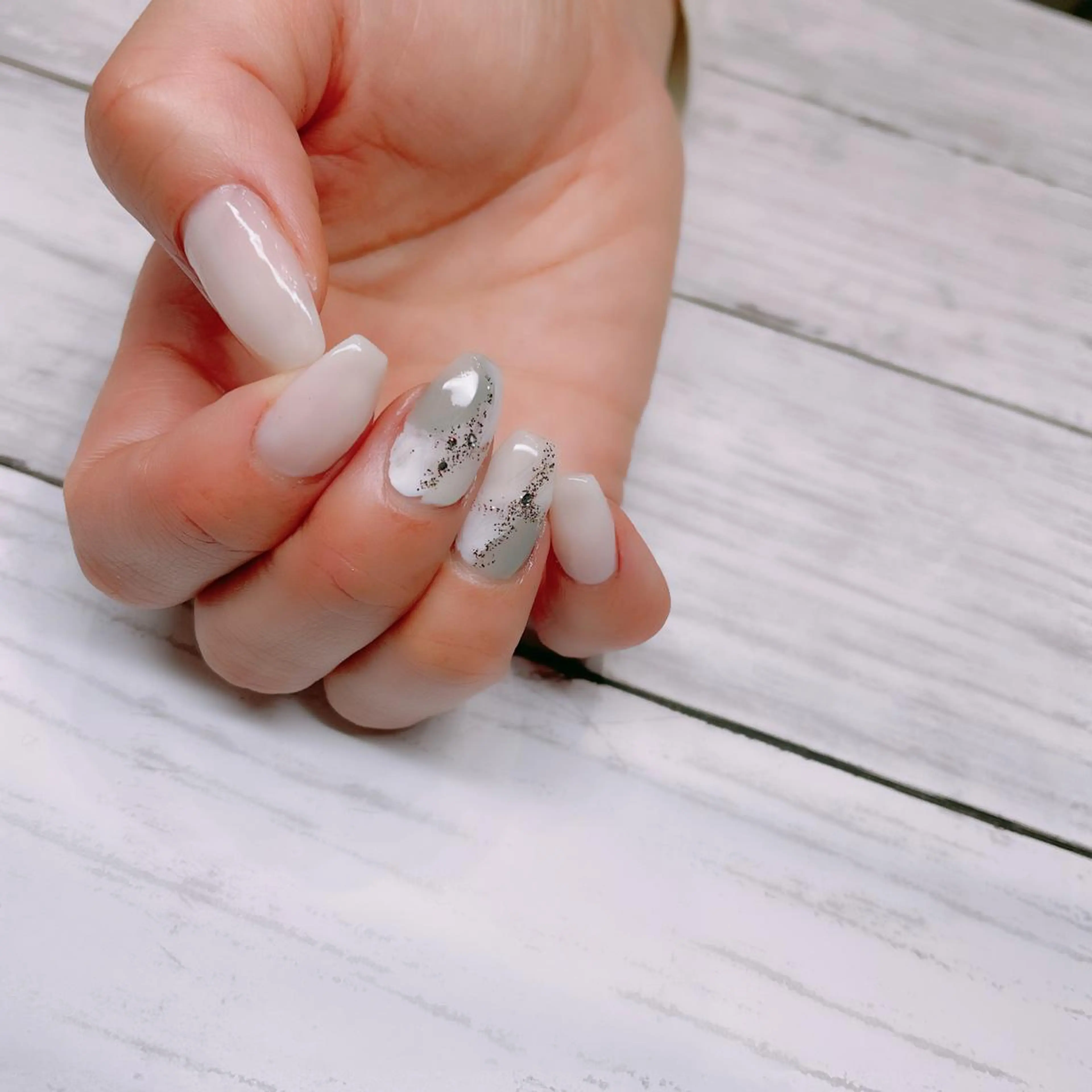 ネイル Aim* 深爪・自爪育成専門店のネイルデザイン