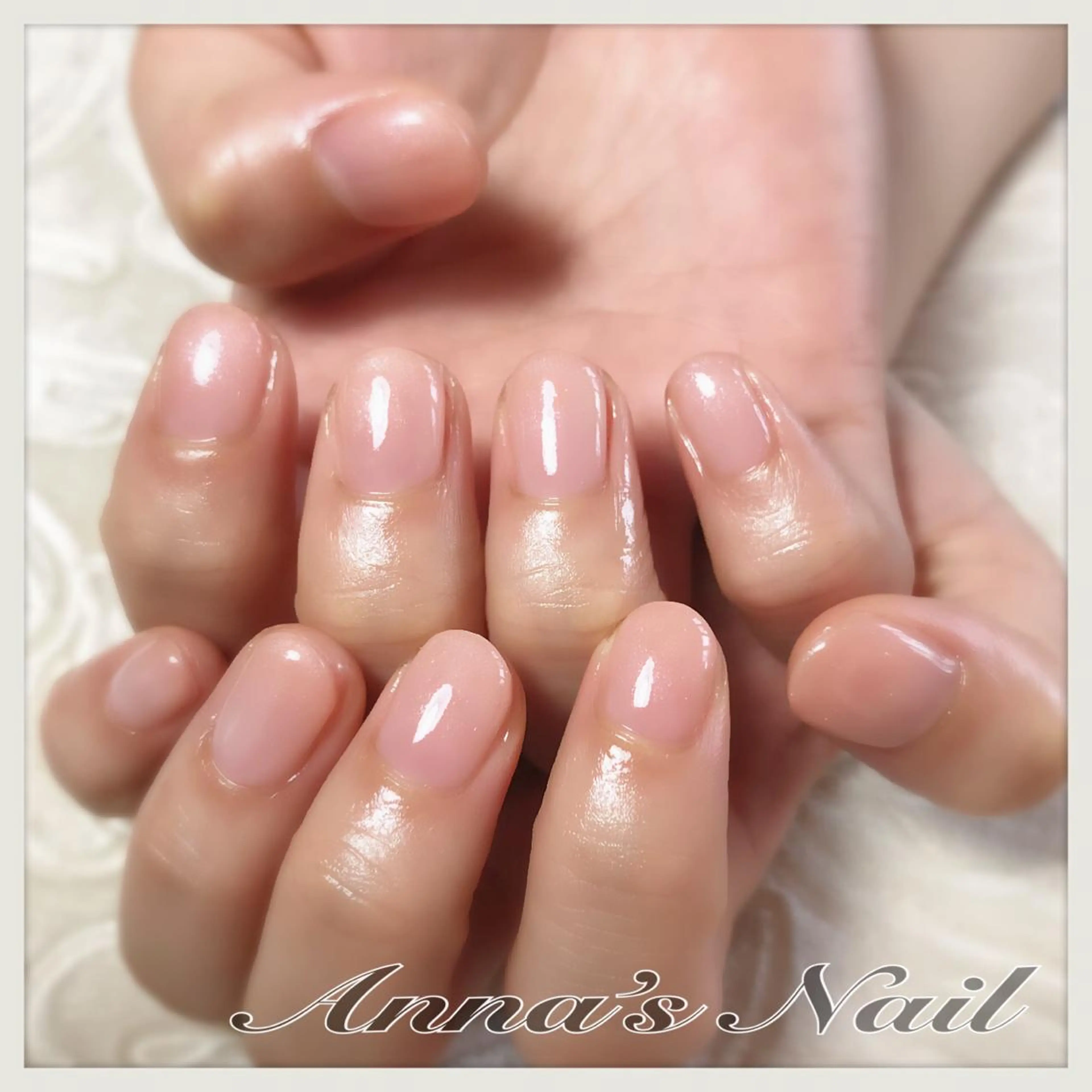 ネイル グラデーション シンプルネイル Anna’s Nail所属・清口 杏奈のネイルデザイン