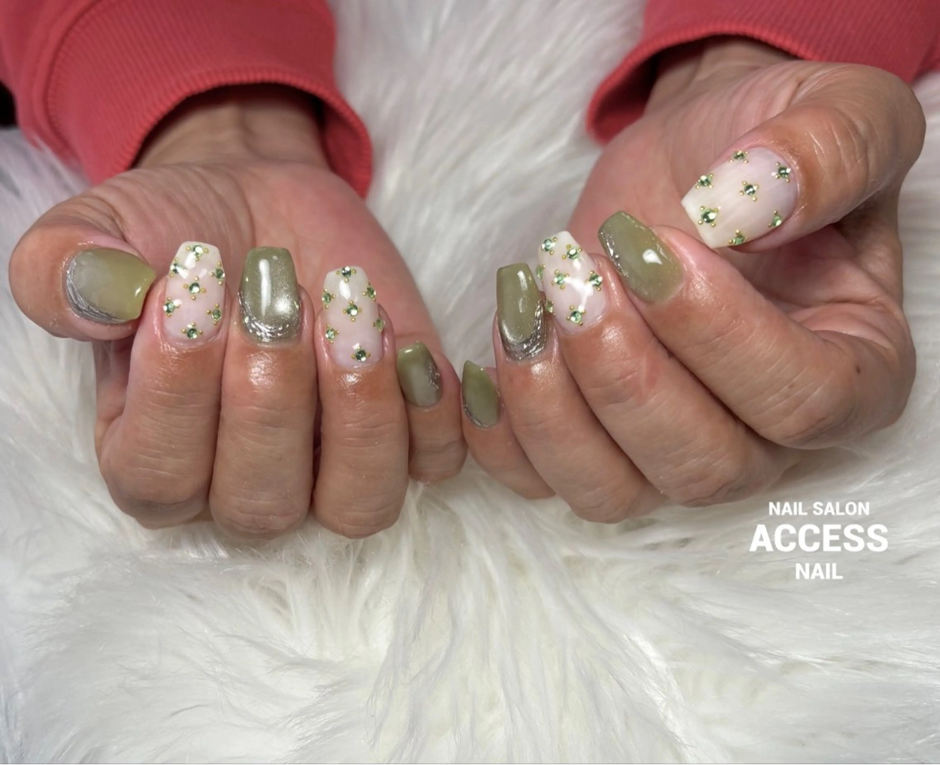 ネイル access nailのネイルデザイン