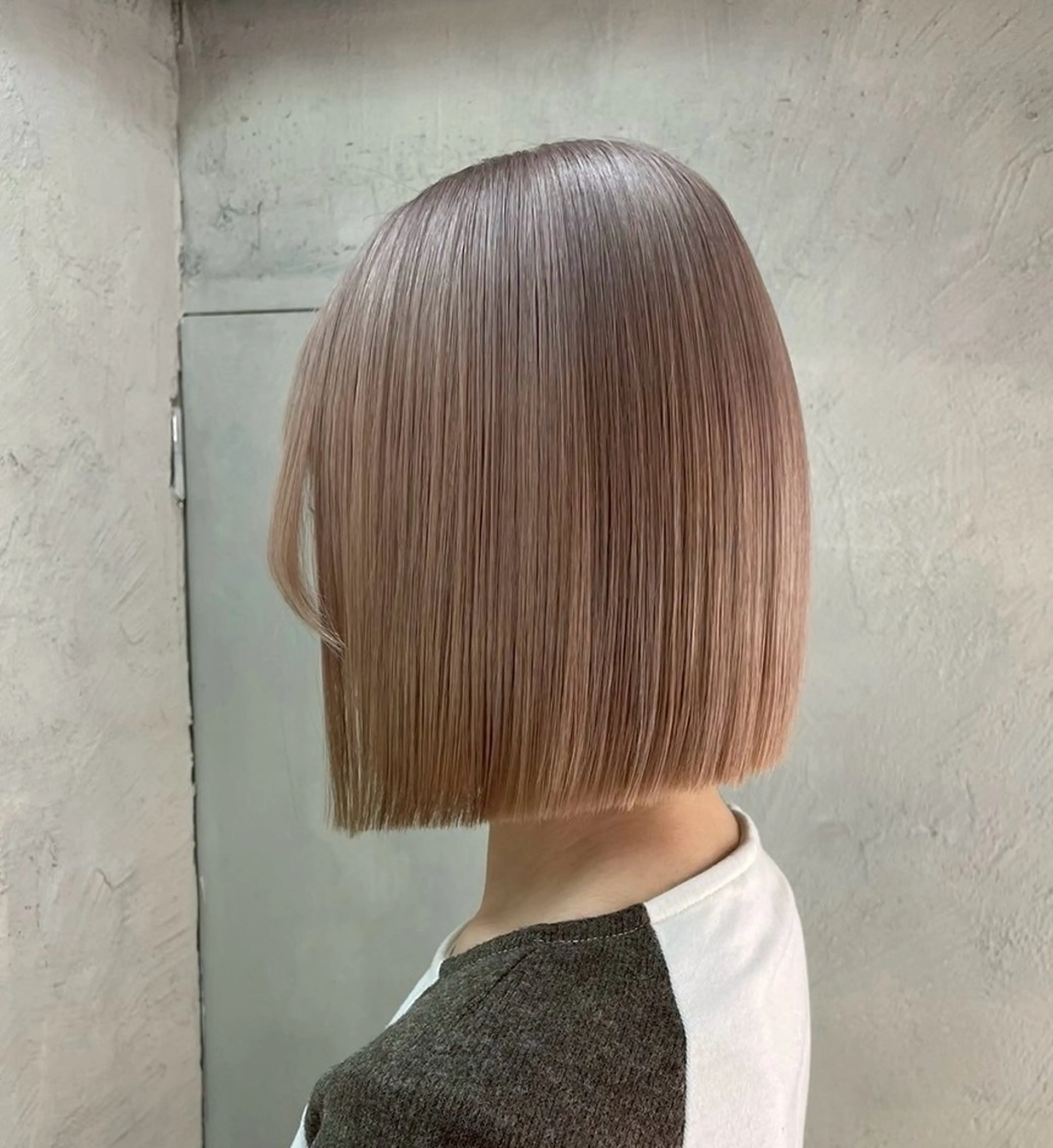 ミディアム カラー ヘアアレンジ カット ヘアカラー トリートメント 美髪・艶カラー・ ボブ・リクト💥のヘアスタイル