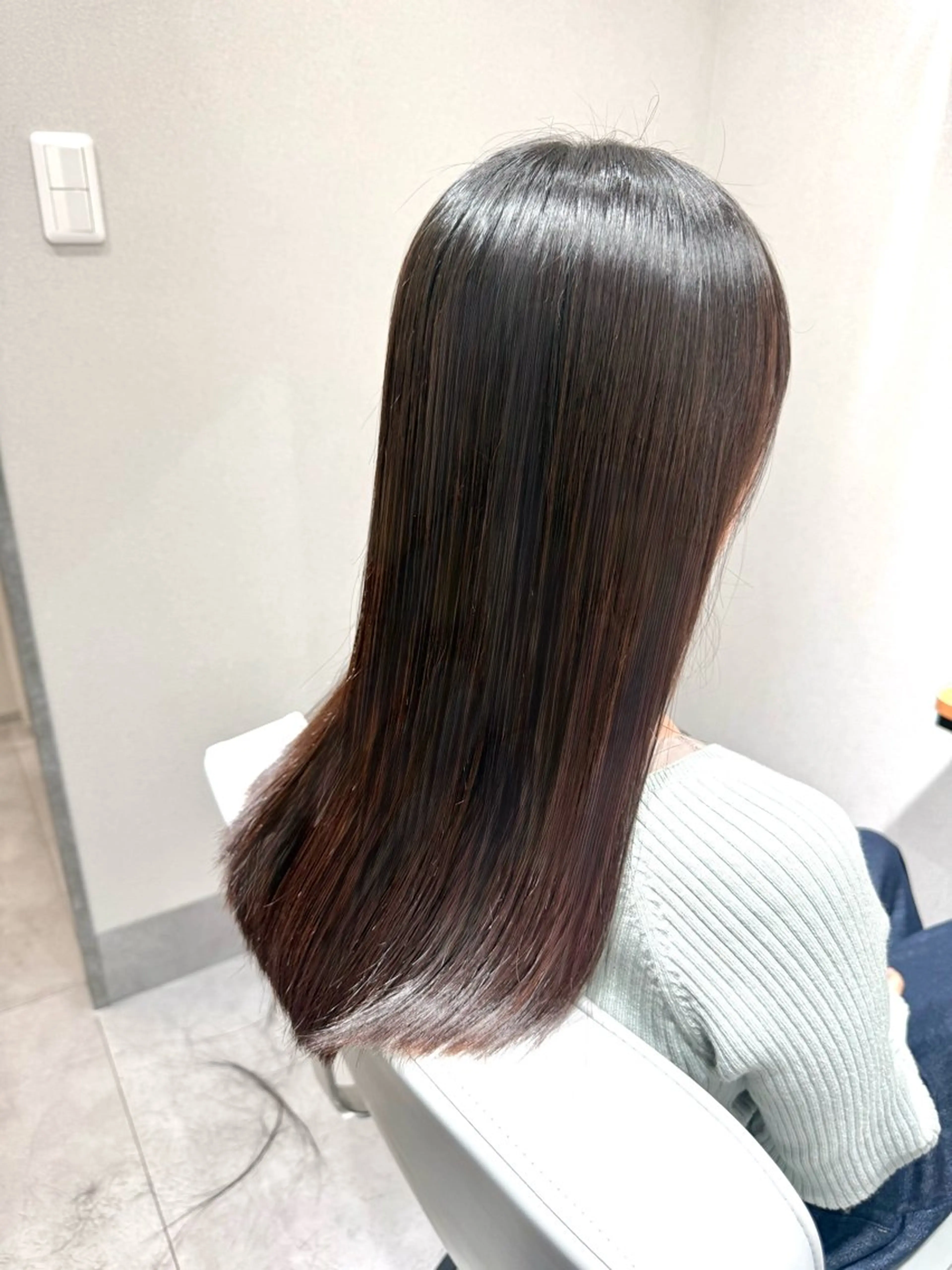 セミロング 艶髪🌈美髪🌈 森田勇地のヘアスタイル