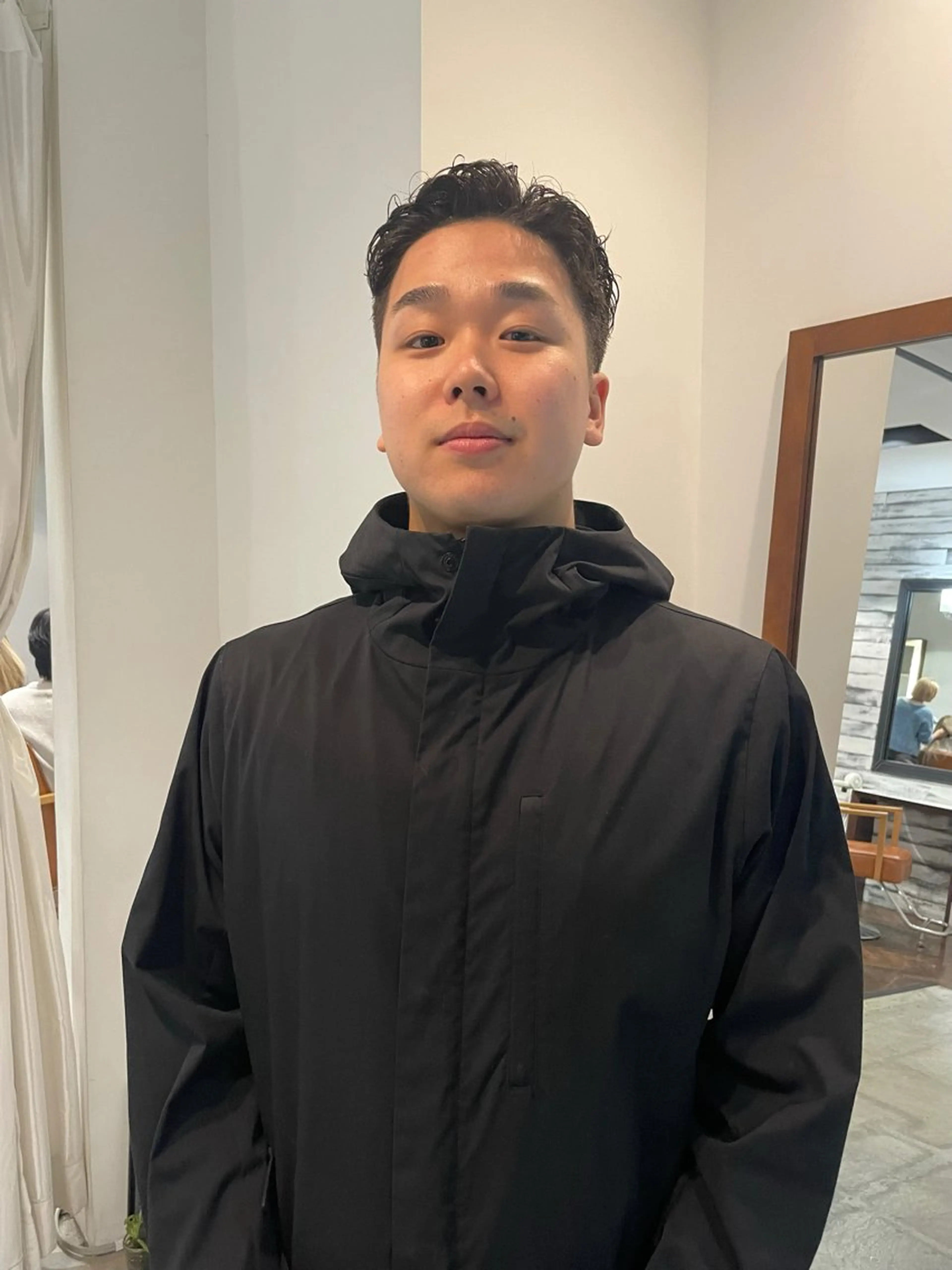 ショート パーマ 熊崎 葵のヘアスタイル