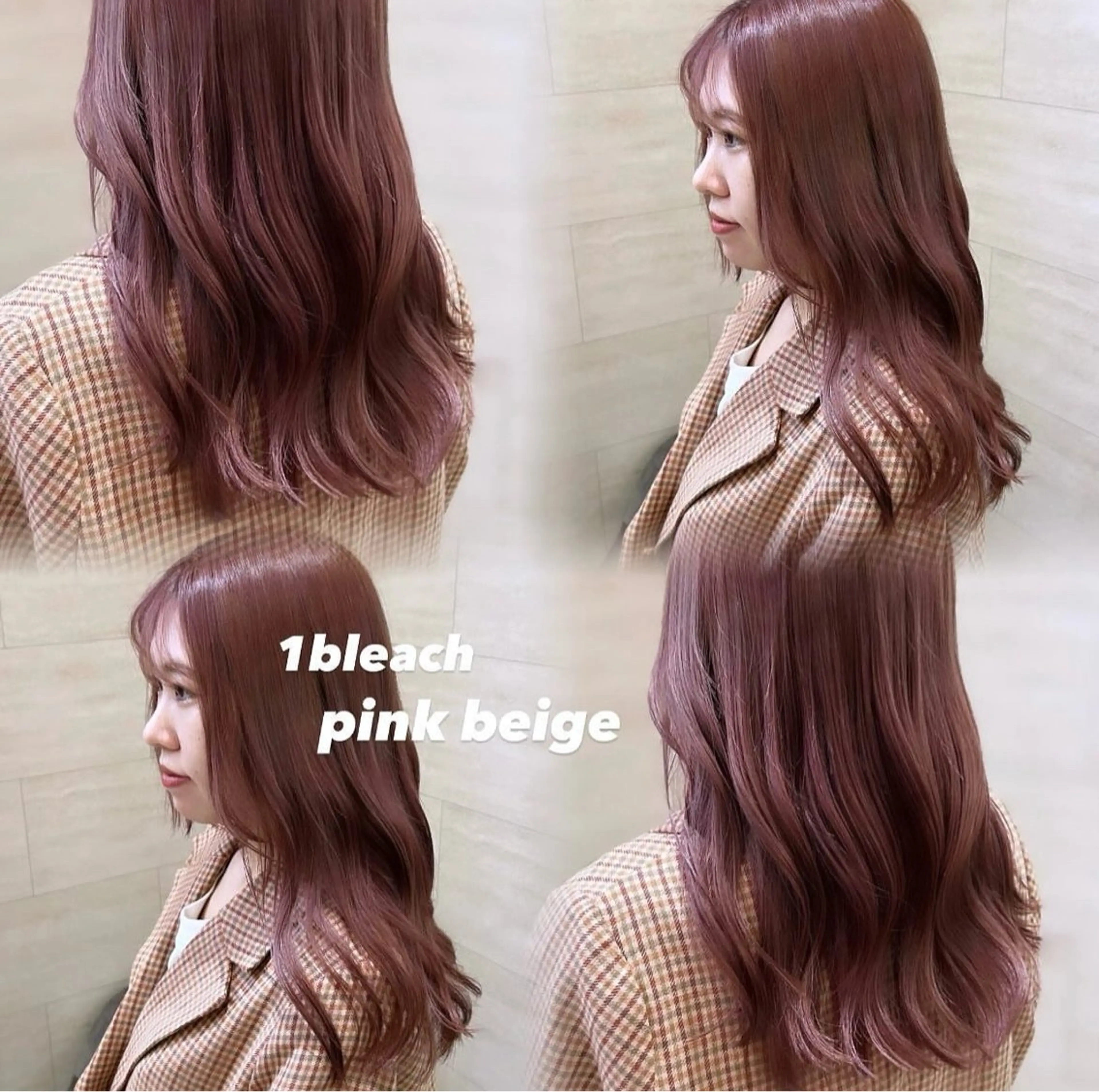 ロング カラー ブリーチ カット ヘアカラー トリートメント Zina熊本/艶髪 / 桜子のヘアスタイル