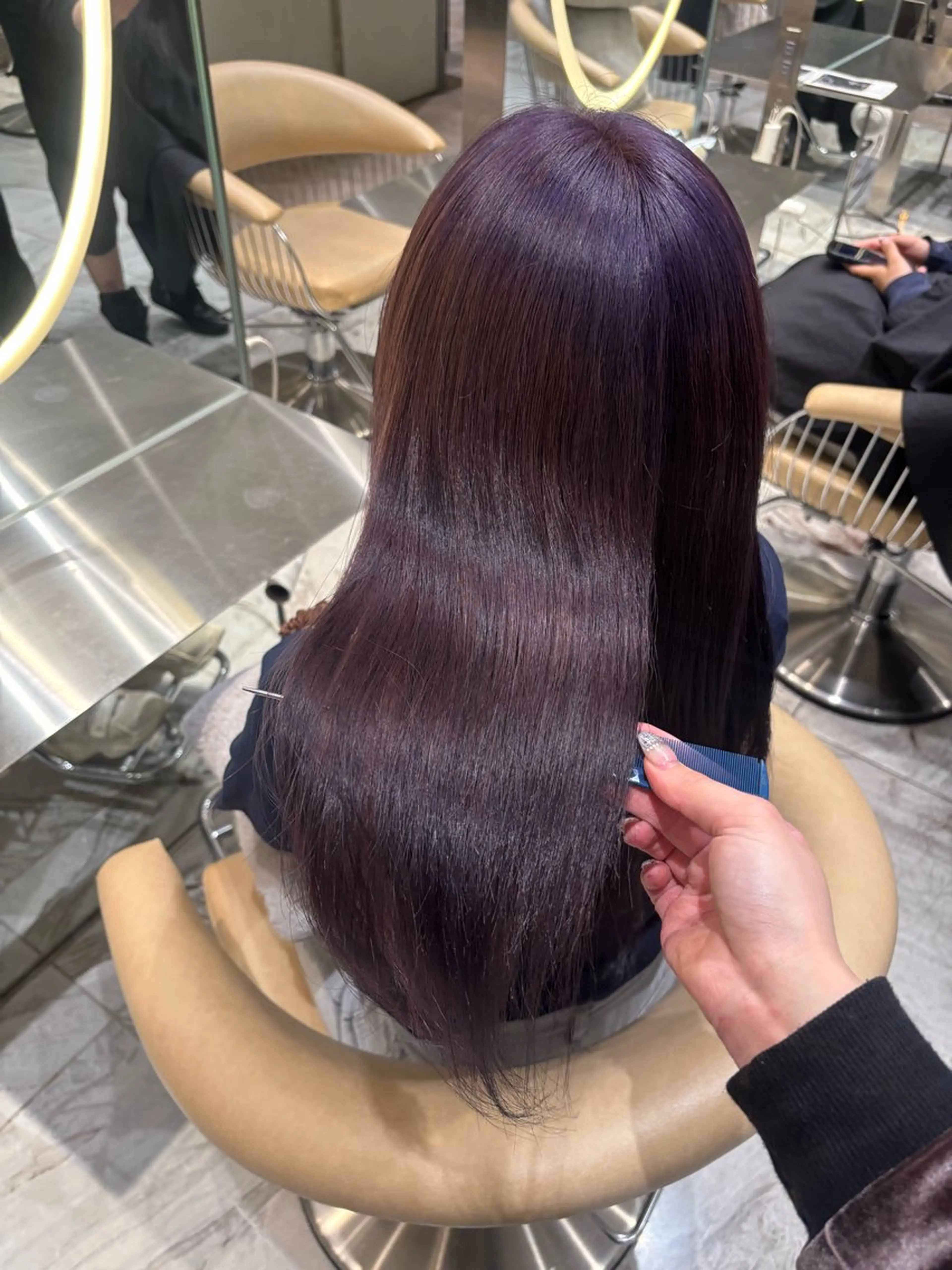 ロング ヘアカラー 透明感カラー/艶髪 髪質改善/AYARIのヘアスタイル