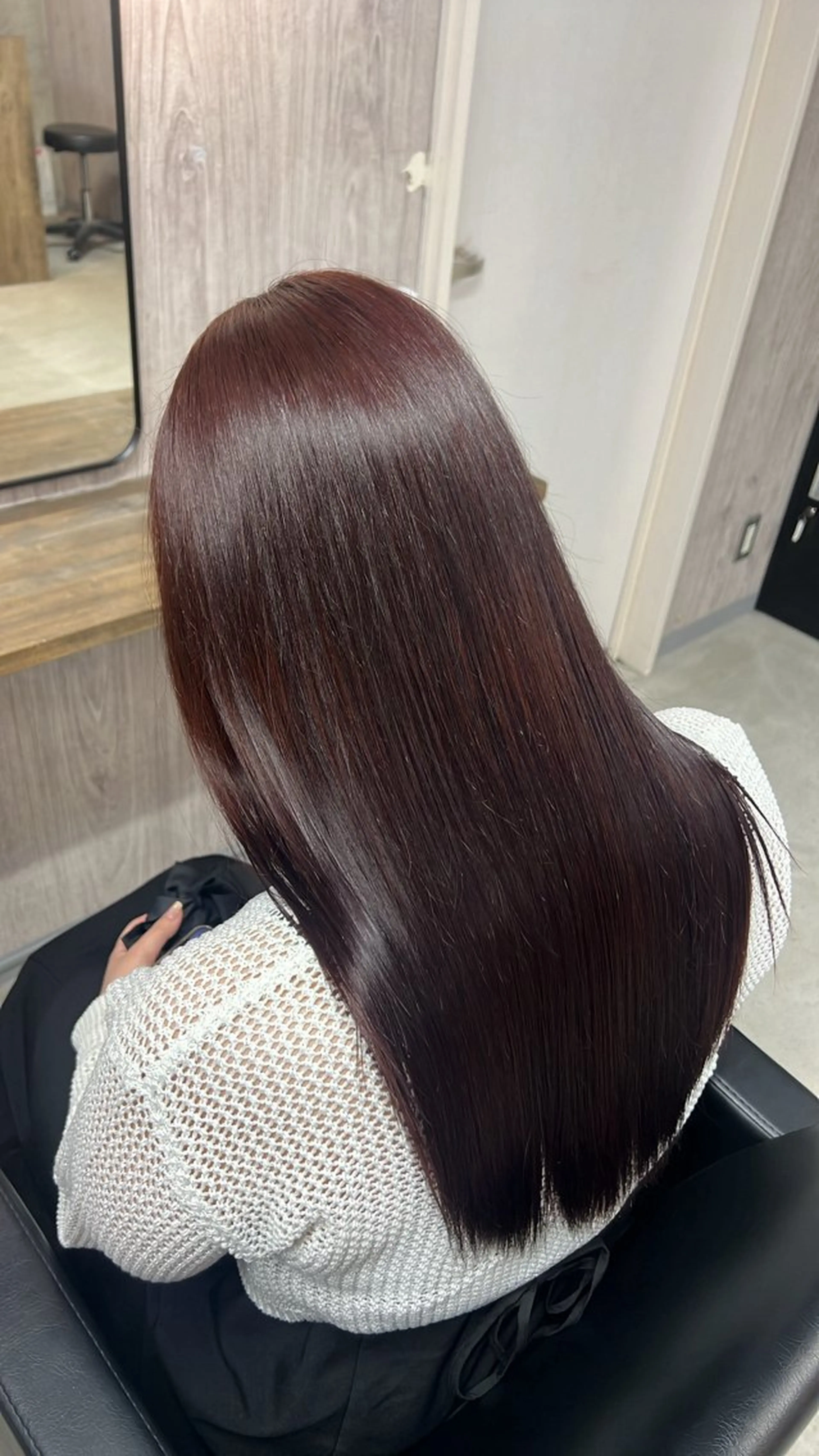 縮毛矯正➕ヘアカラー➕2stepトリートメント✨️💎の写真