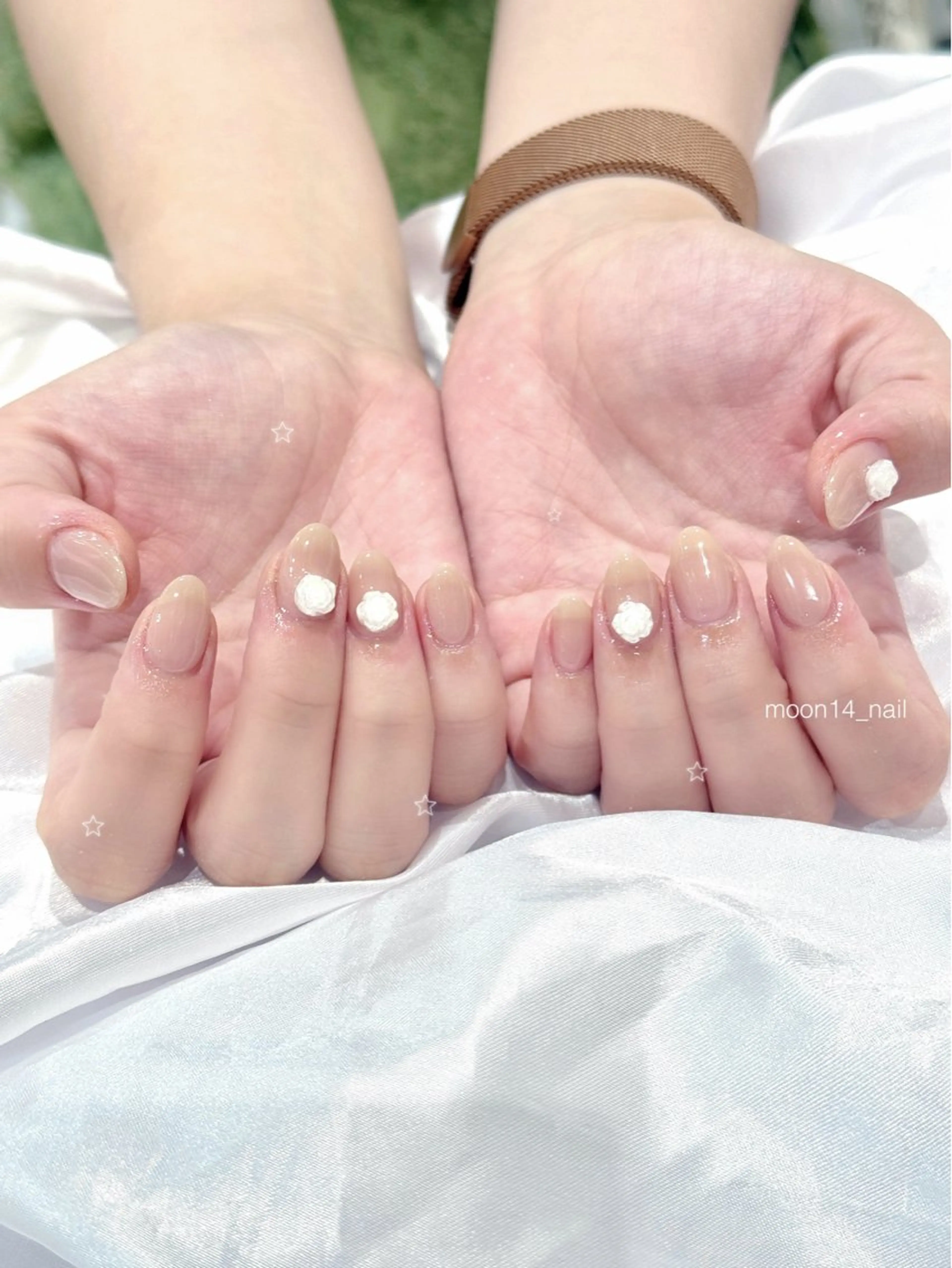 ネイル ジェルネイル オフィスネイル ワンカラーネイル パラジェル シンプルネイル ハンドネイル natsuki 💫のネイルデザイン