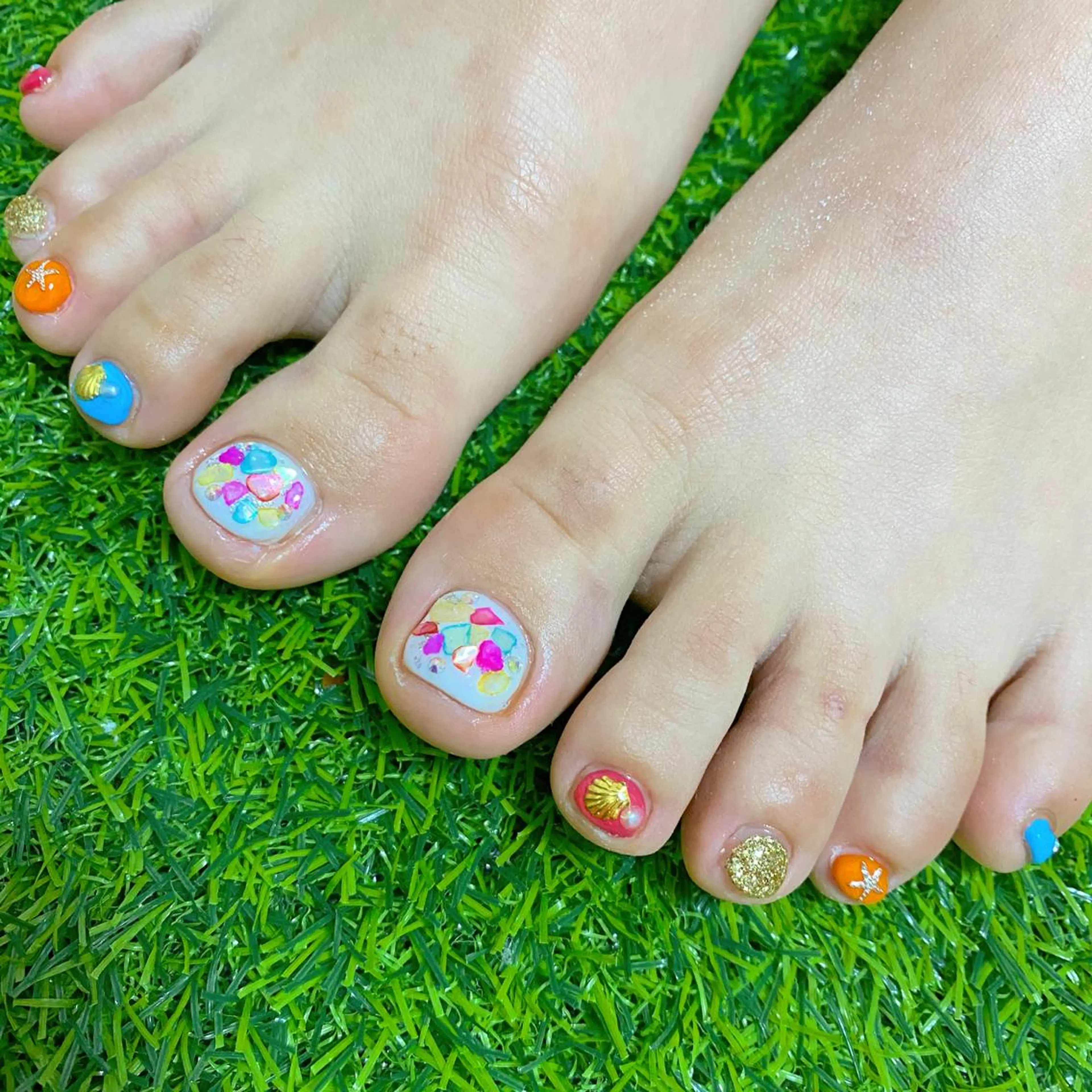 ネイル フットネイル Nailsalon WAO!!!のネイルデザイン