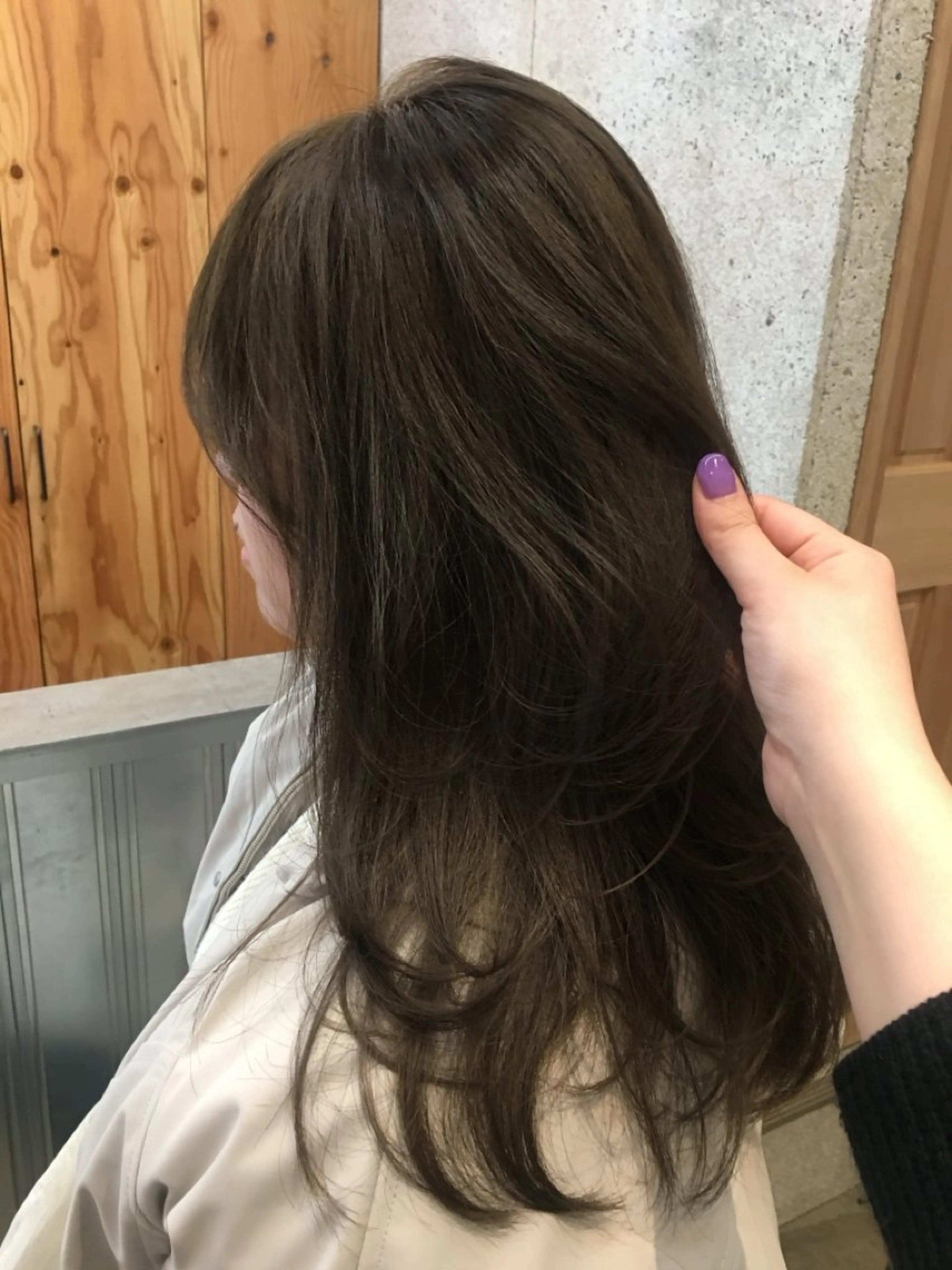 ロング ヘアカラー トリートメント KAAI ㅤのヘアスタイル