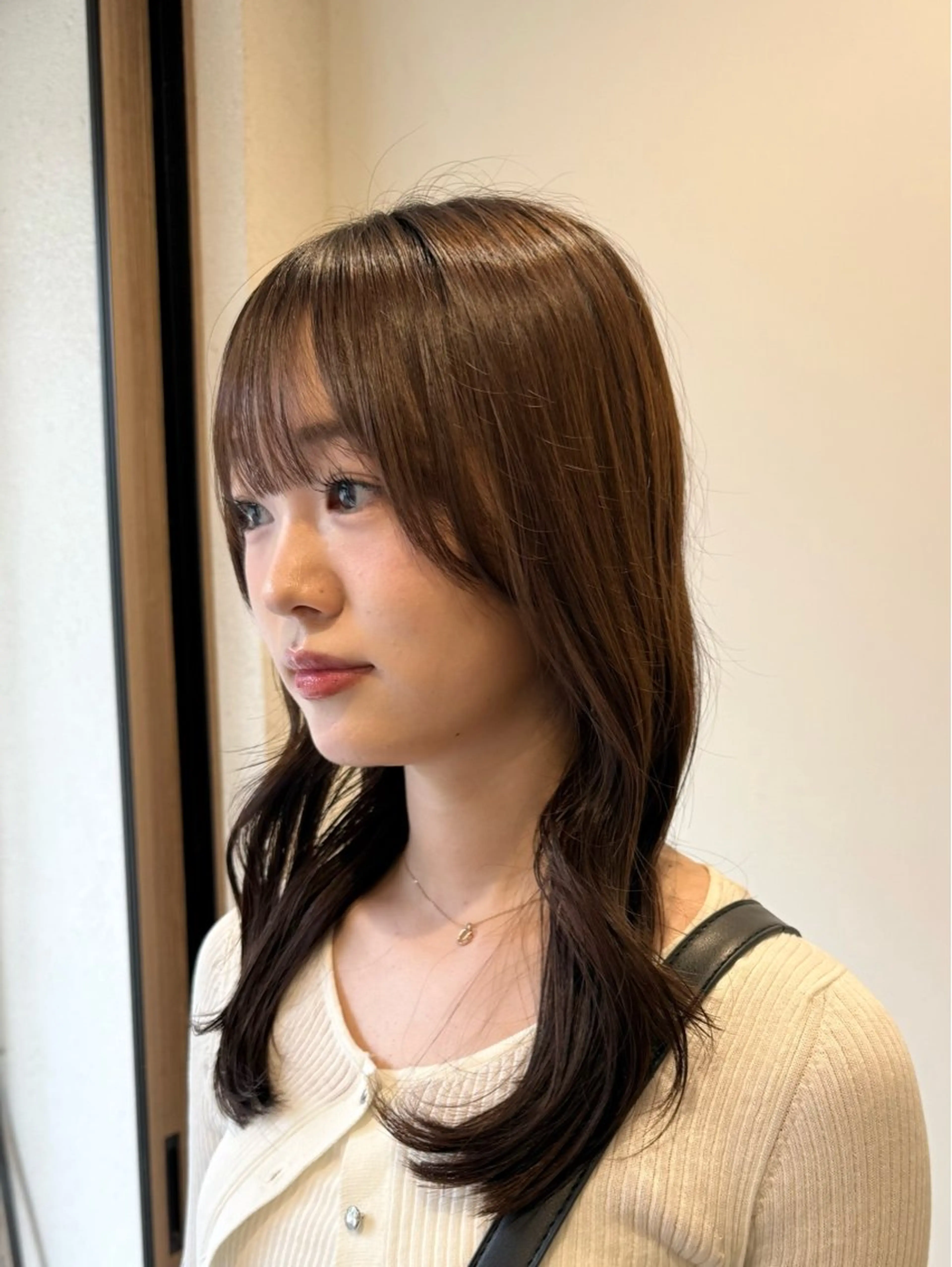 ミディアム 似合わせカット カット ヘアカラー トリートメント 🐕‍🦺似合わせ 🐕‍🦺akariのヘアスタイル