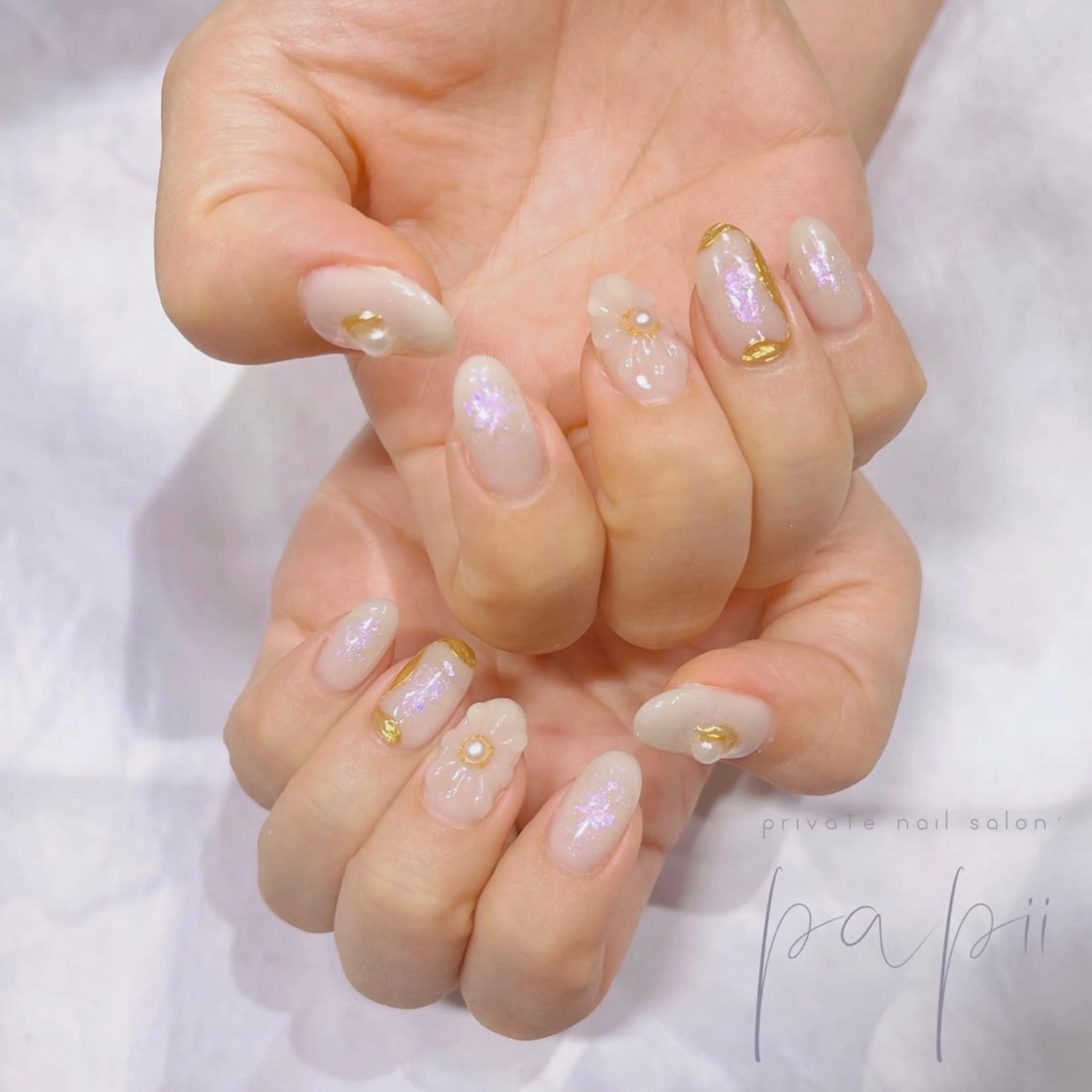 ネイル ハンドネイル private nail salon papii所属・papii☆ kurodaのネイルデザイン