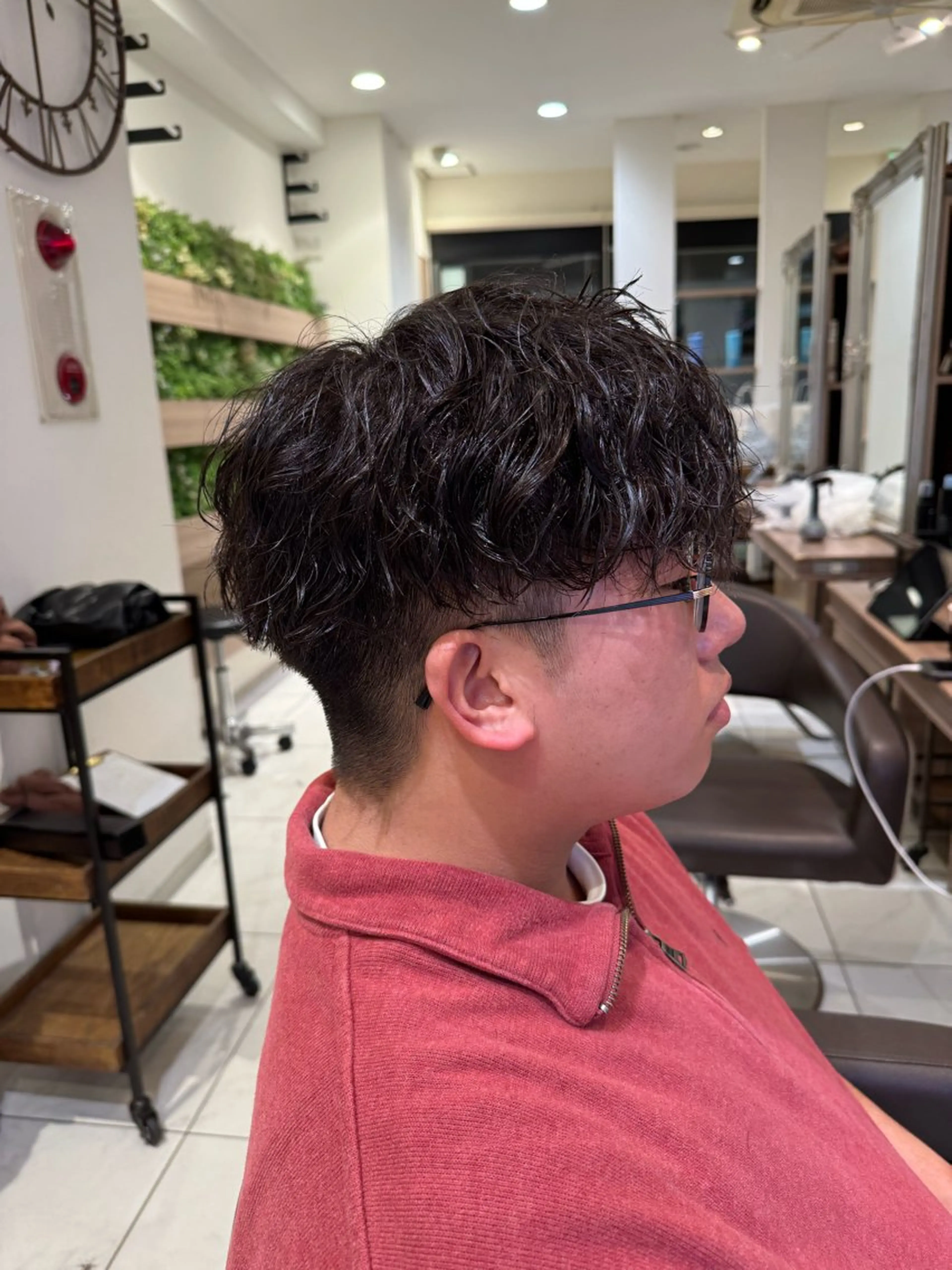 メンズ メンズパーマ カット パーマ メンズ特化💎/ 韓国風🇰🇷なぎとのヘアスタイル