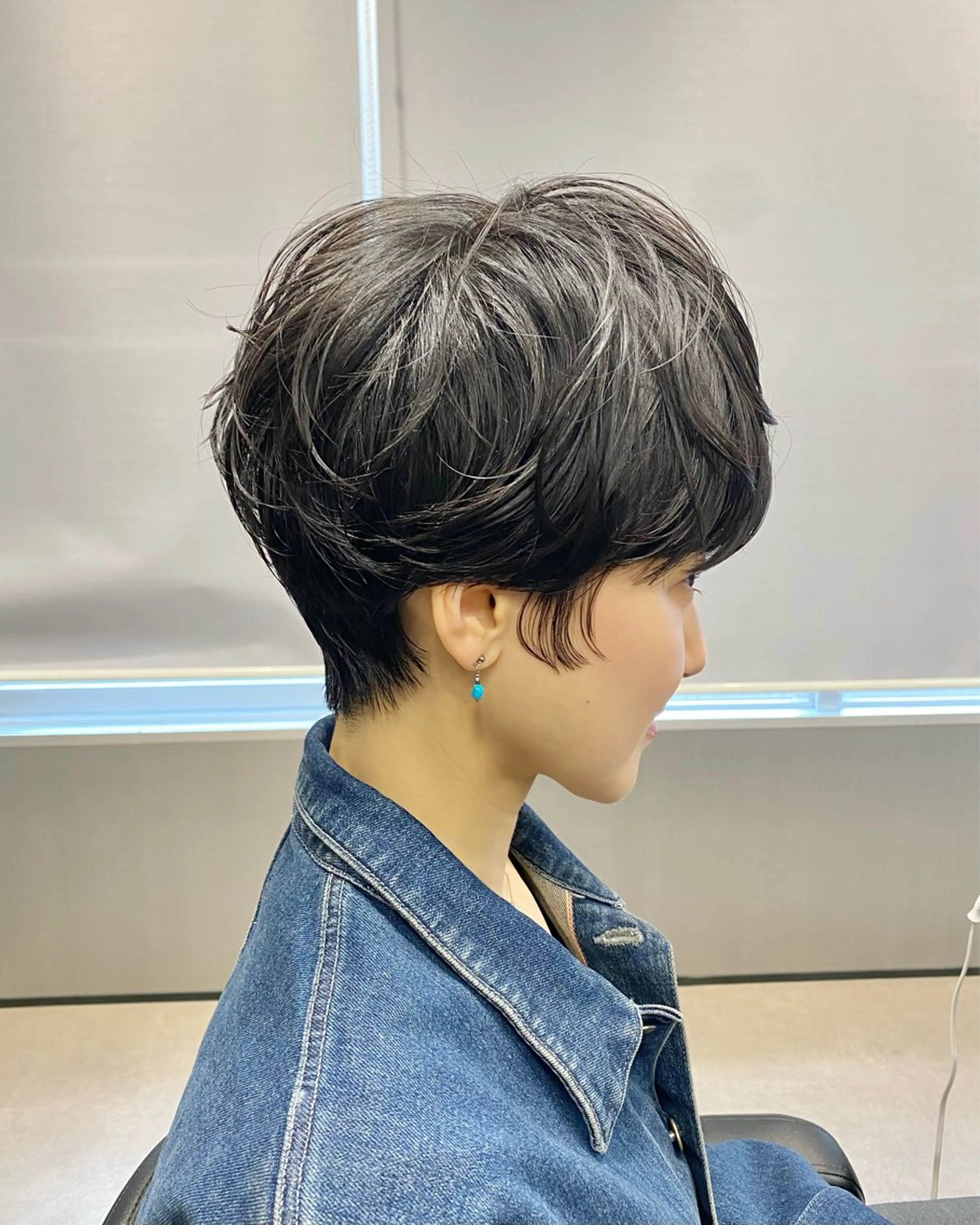 ショート HARUKI MINATO japan Osaka所属・増田 英のヘアスタイル