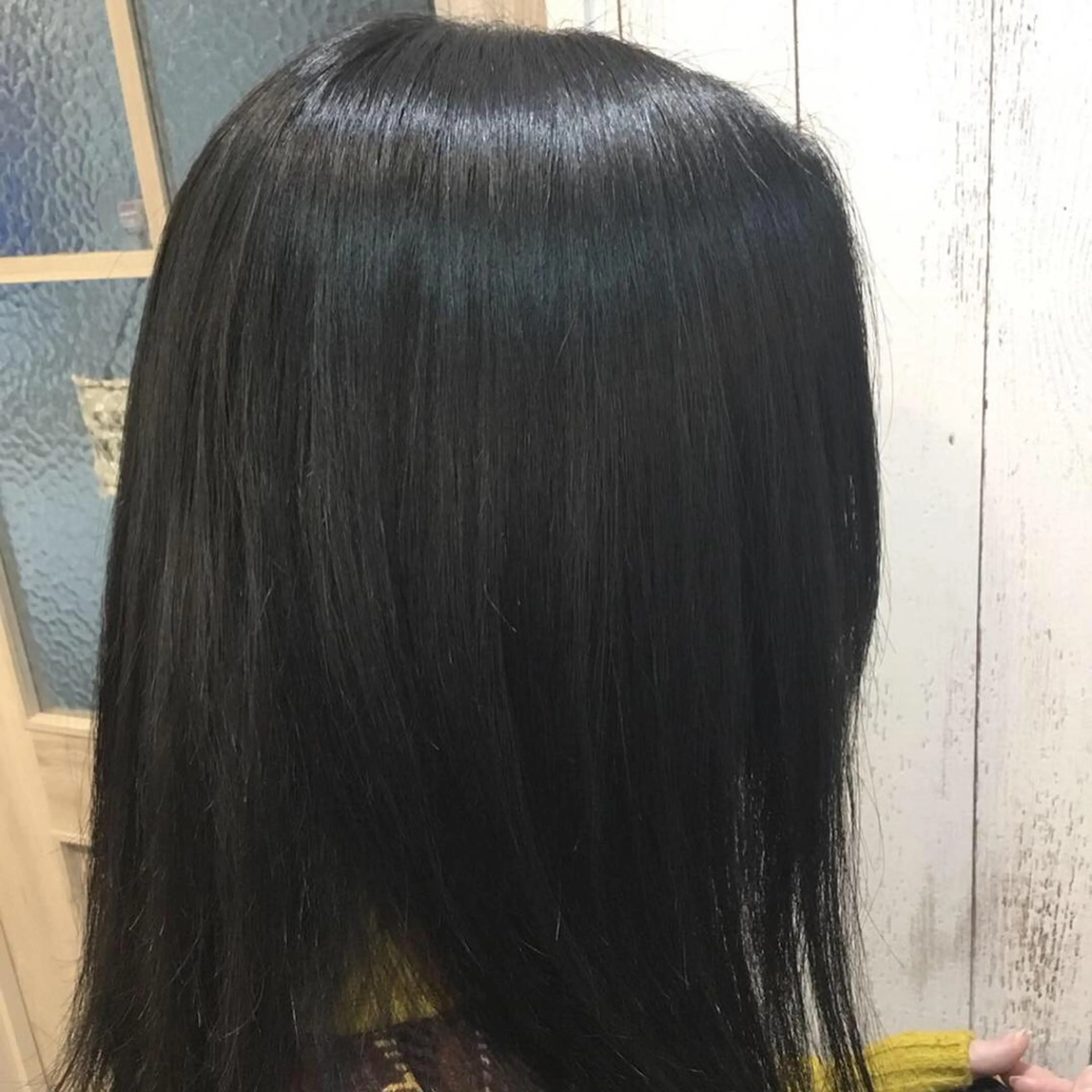 セミロング カラー 金崎 新吾のヘアスタイル