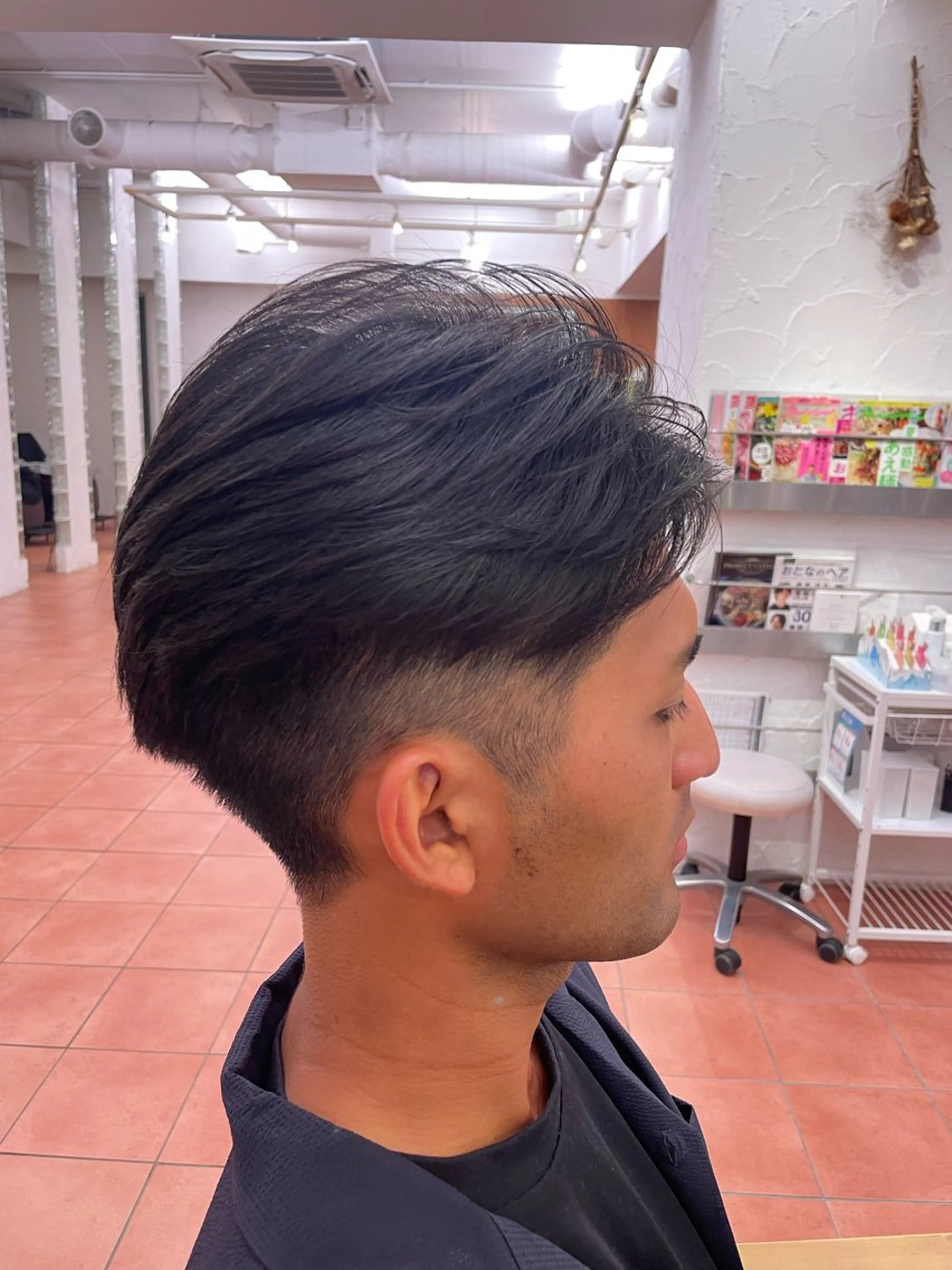 カラー メンズ 三澤 廉のヘアスタイル