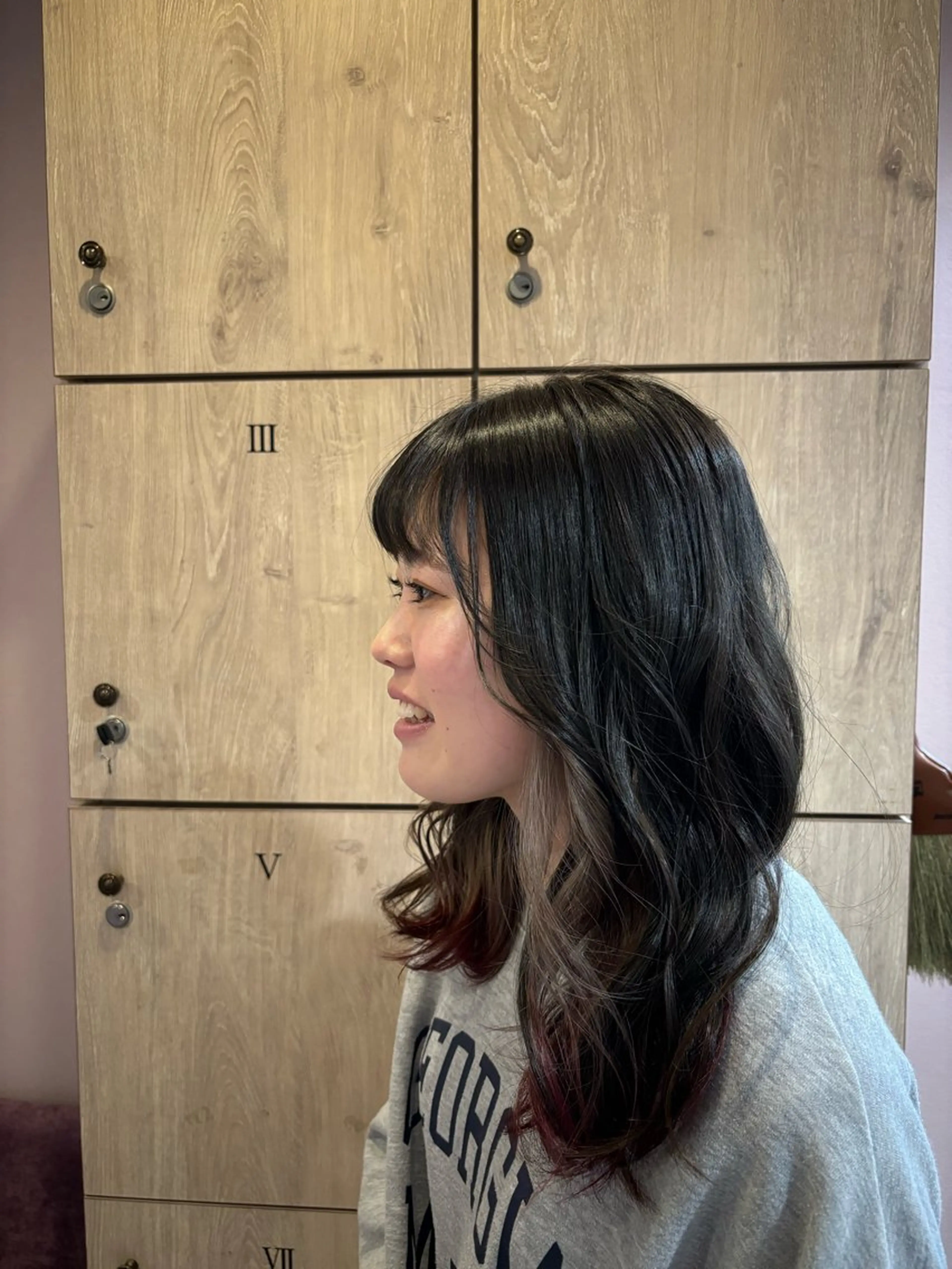 ロング カラー 透明感カラー/ くびれヘア/ユウユのヘアスタイル