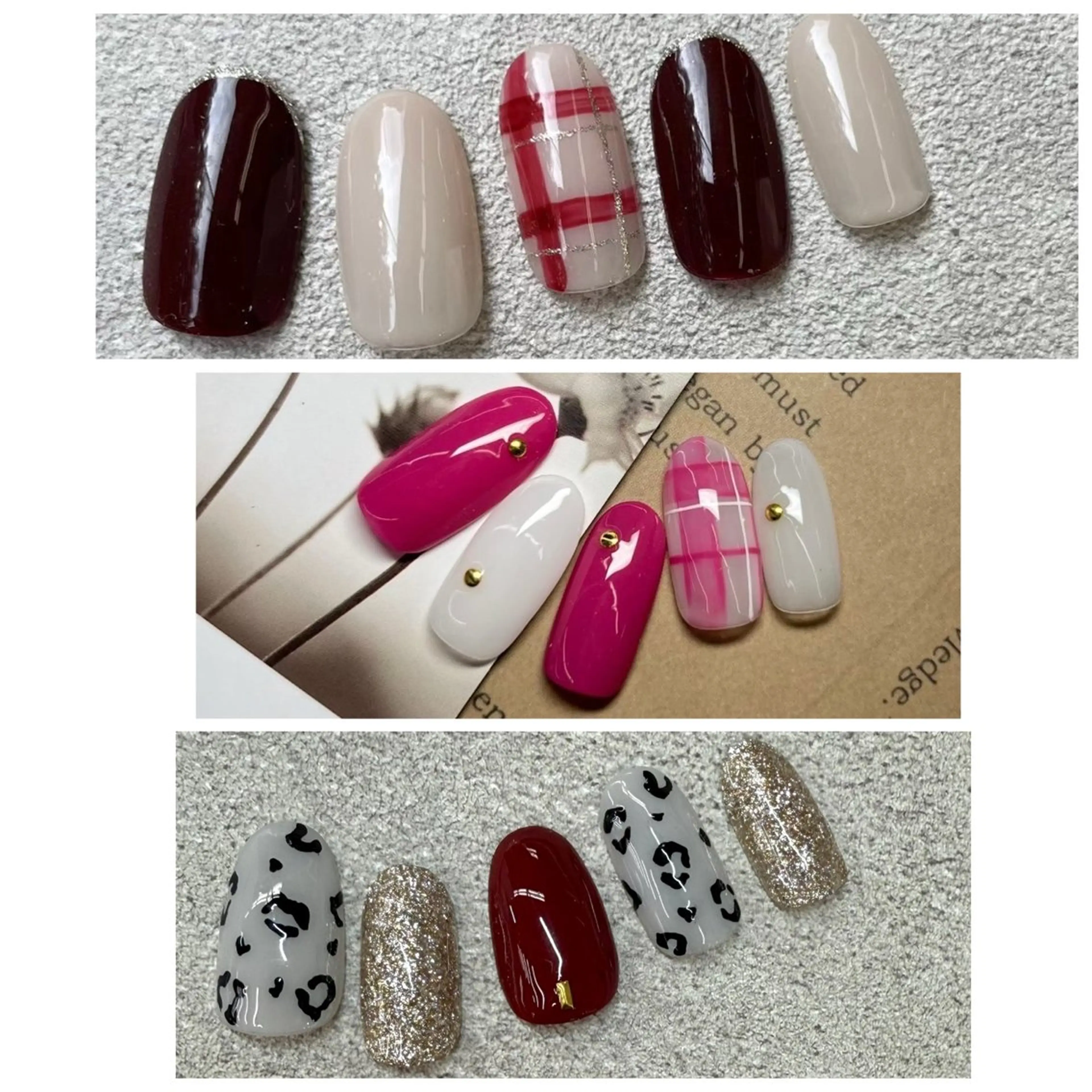 【オフなし】選べる提案型アートネイルの写真