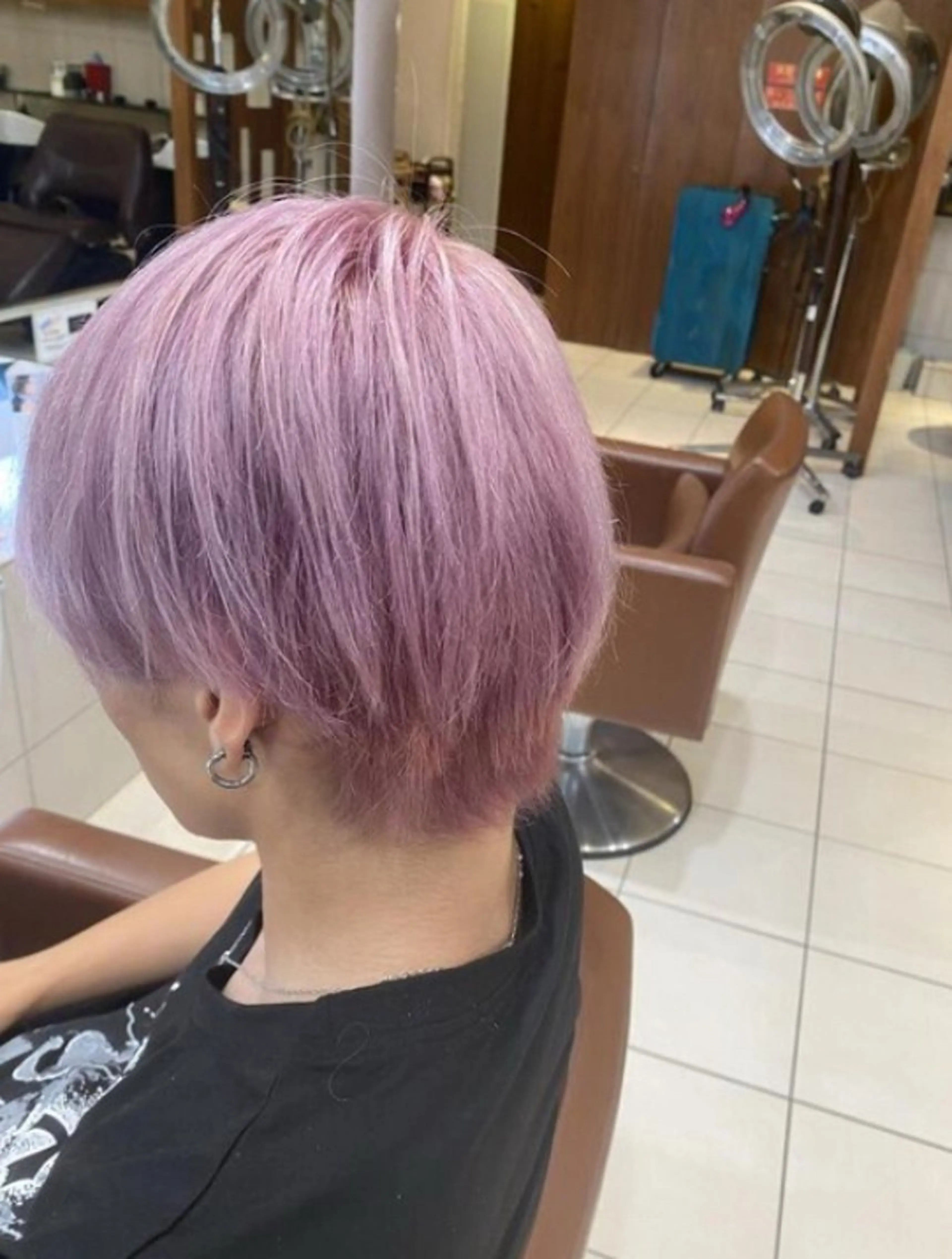 ショート カラー ヘアカラー ブリーチカラー/ Wカラー/🍋ケンヤのヘアスタイル