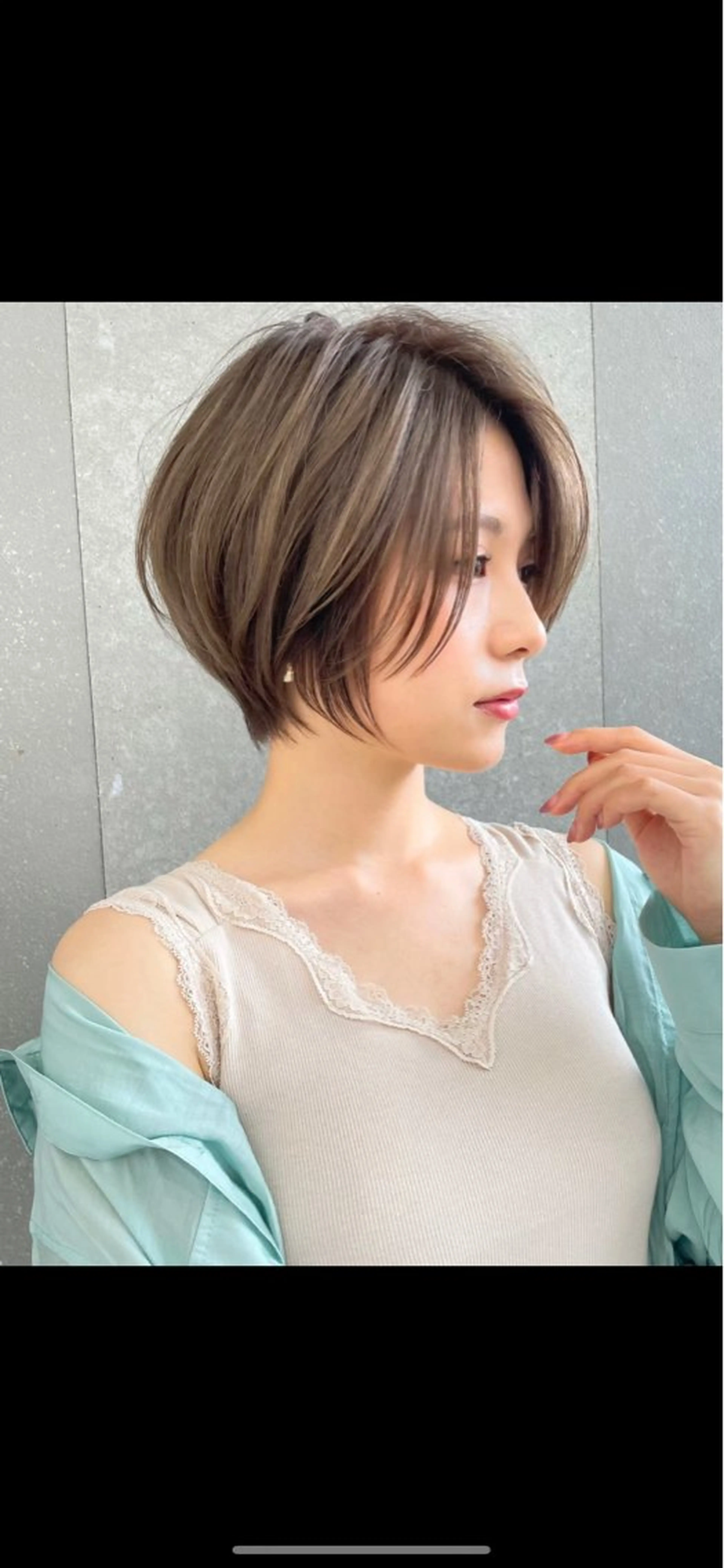 ショート COALL nex the salon所属・Riria✨ 透明感カラーのヘアスタイル