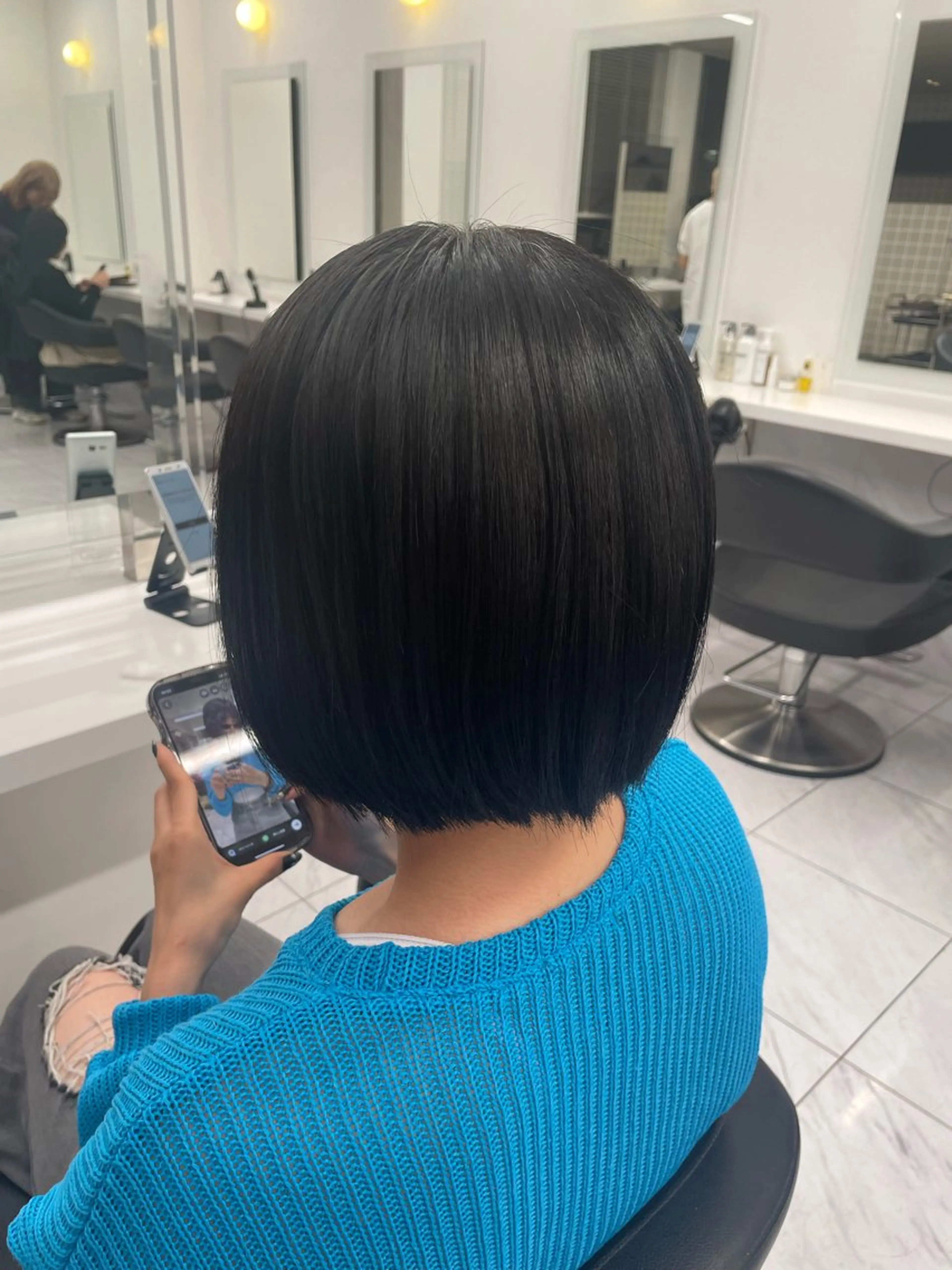 ショート カラー パーマ ヘアアレンジ メンズ キッズ 🩰トレンド垢抜け ヘアUNITED🩰のヘアスタイル