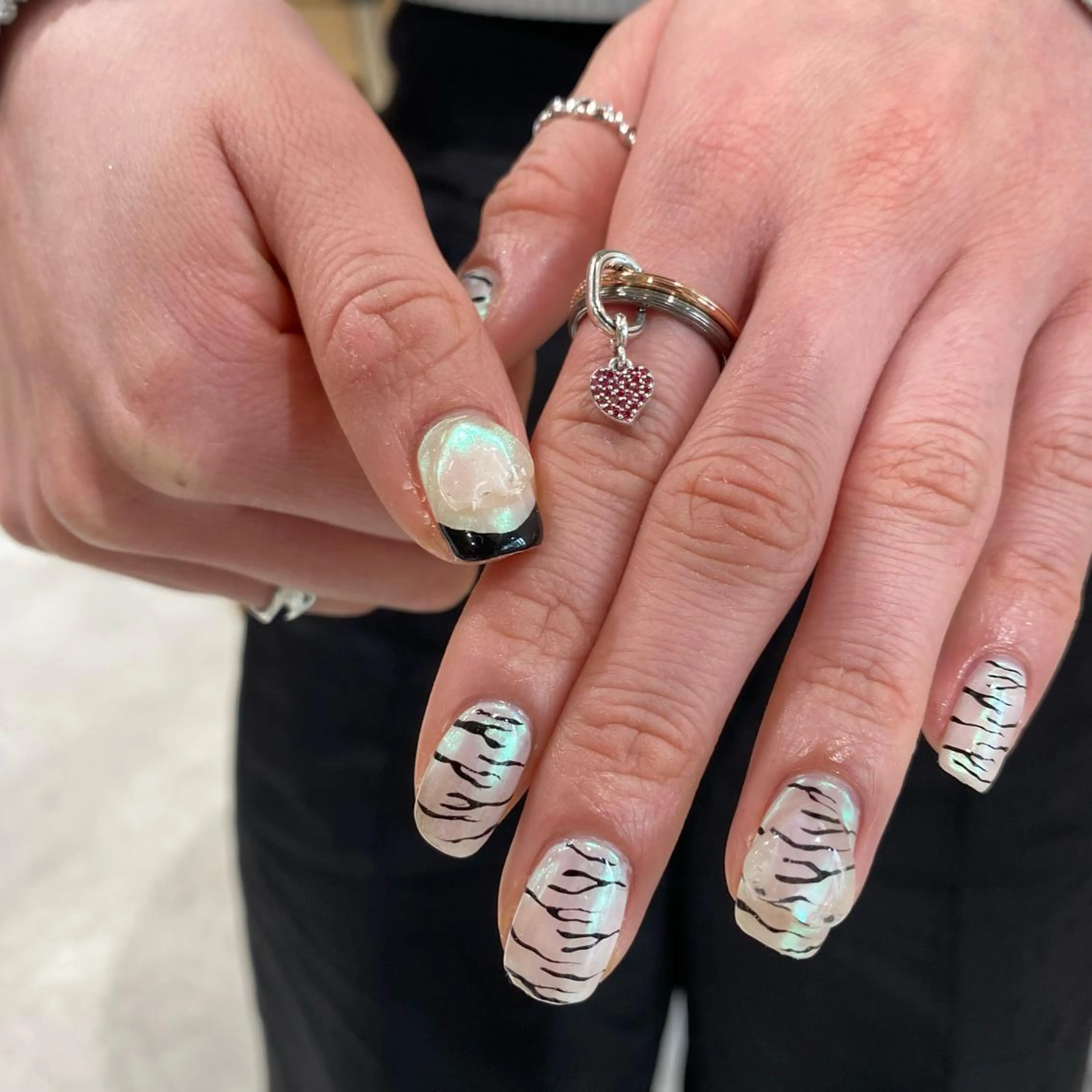 ネイル 平野葵🎀 hair/nailのネイルデザイン