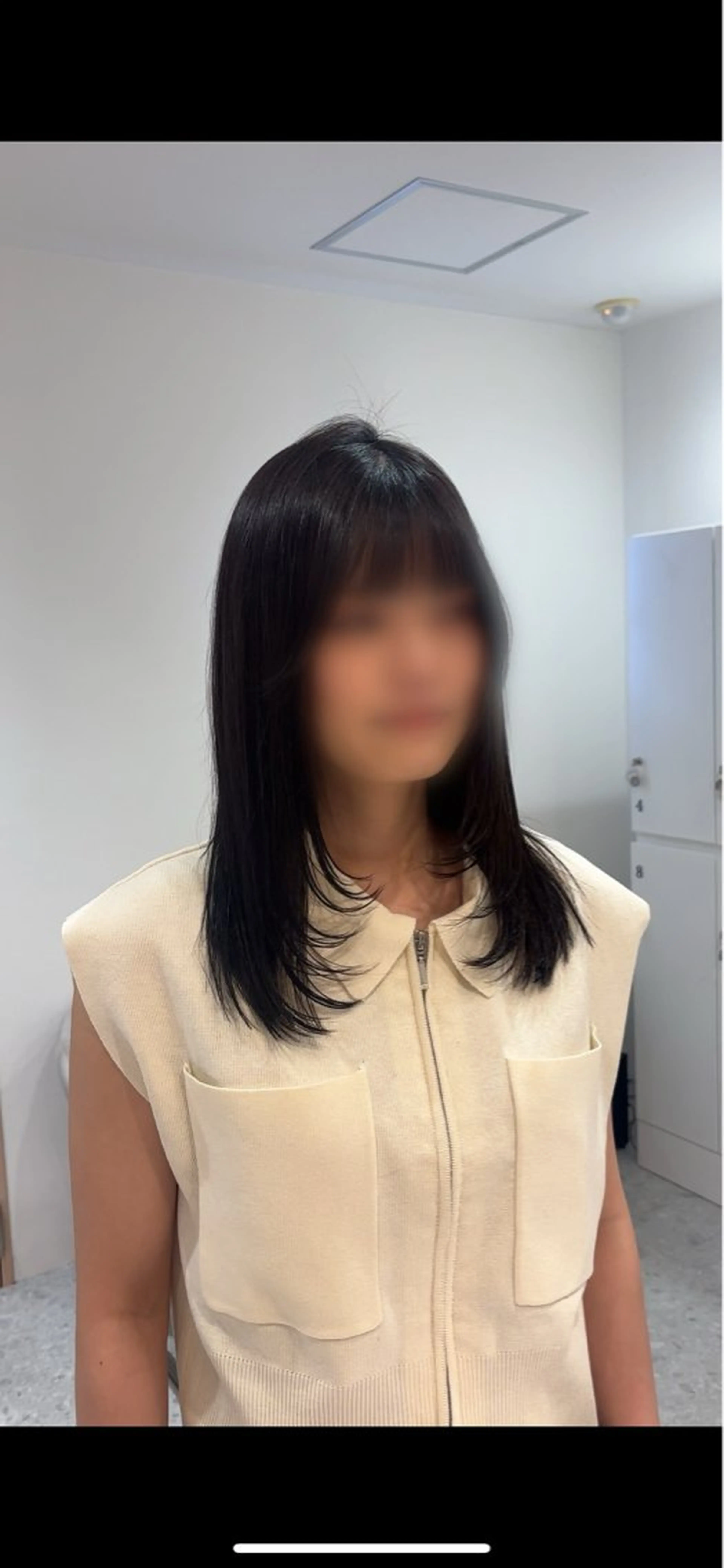 セミロング カット MOMOHA/ 🍑レイヤーカットのヘアスタイル