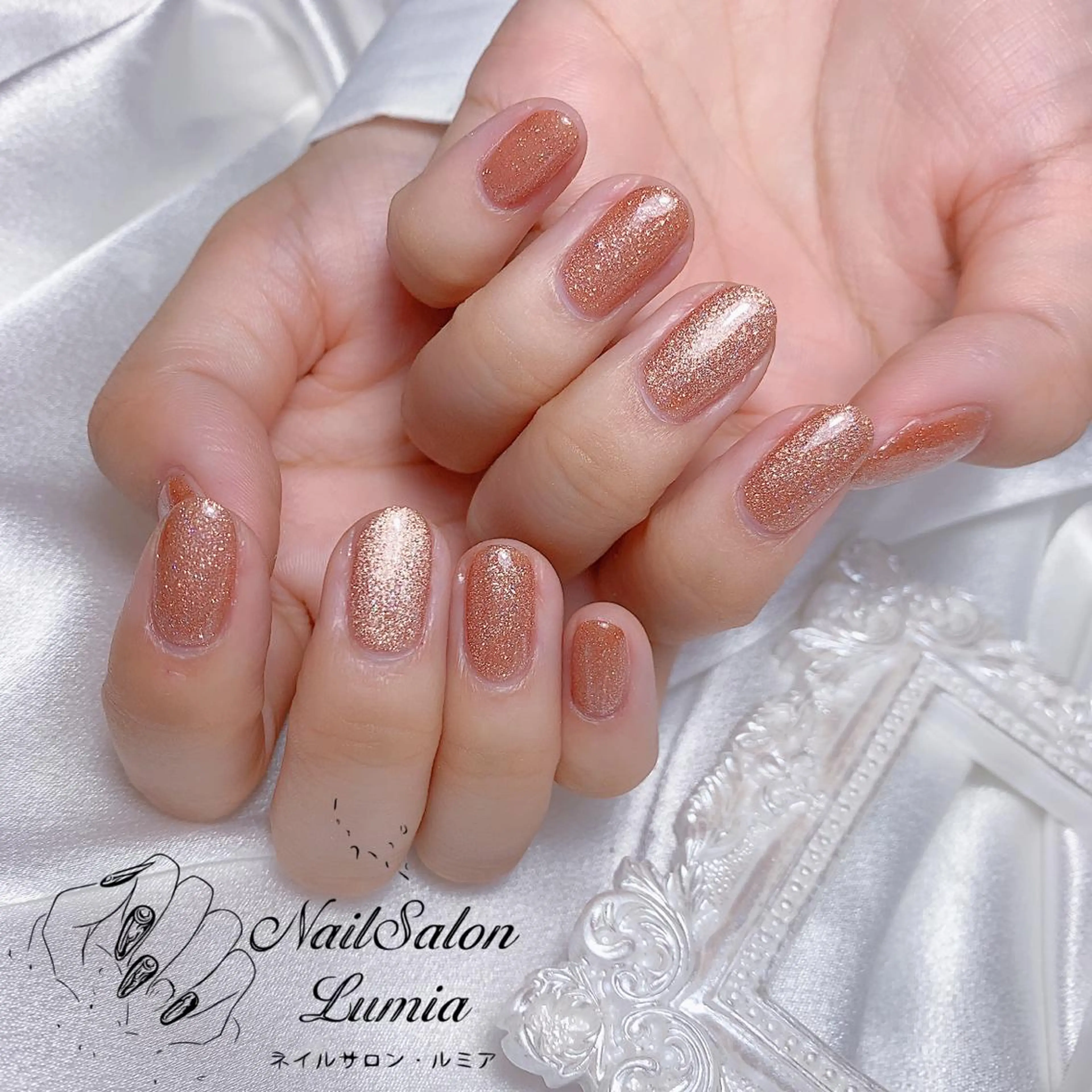 ネイル ハンドネイル ネイルサロン ルミア Lumia 店長のネイルデザイン