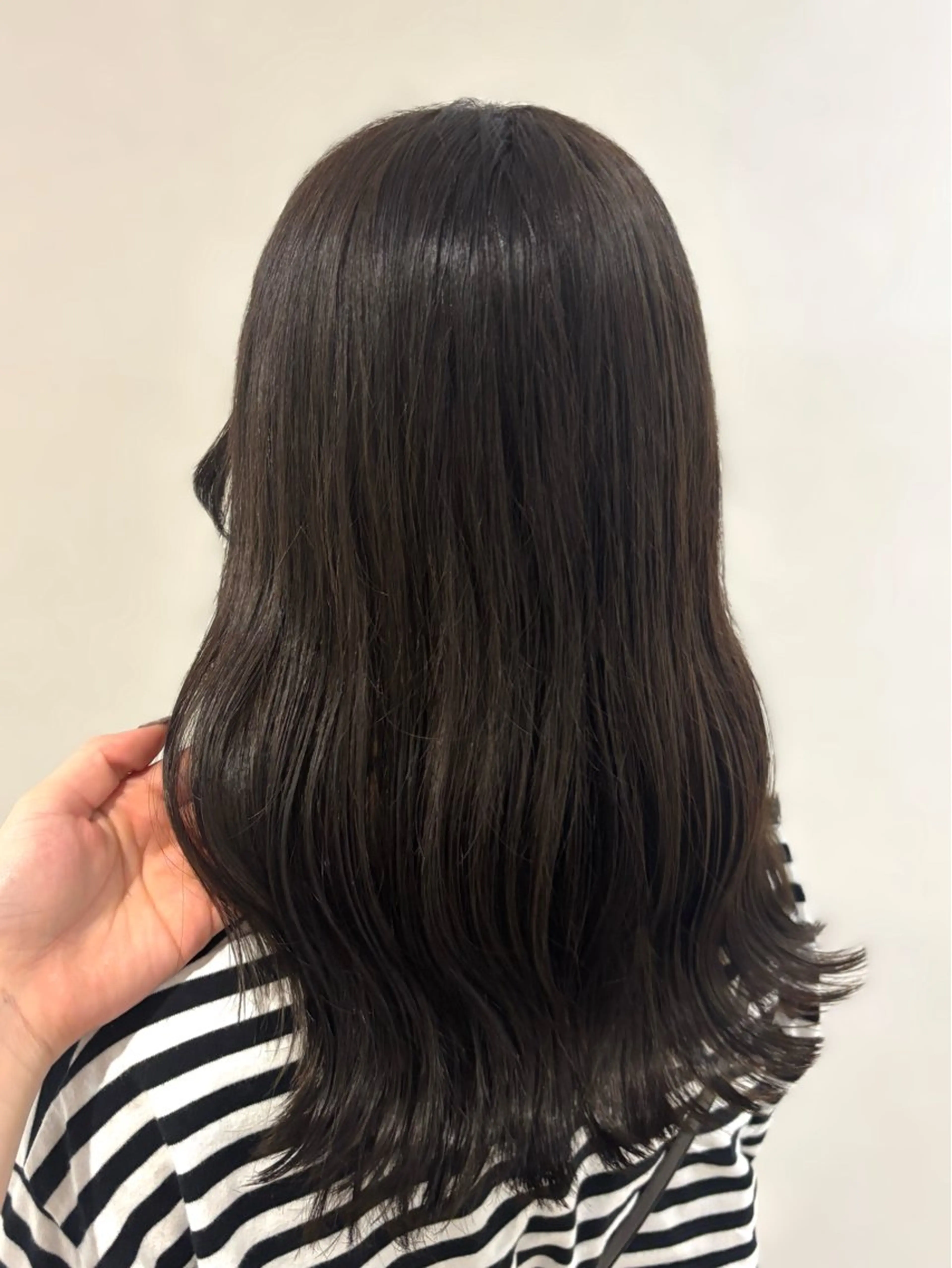 セミロング カット ヘアカラー CHAINON×FeM#所属・名駅/sHiHo/透 明感カラー✨🎀/のヘアスタイル