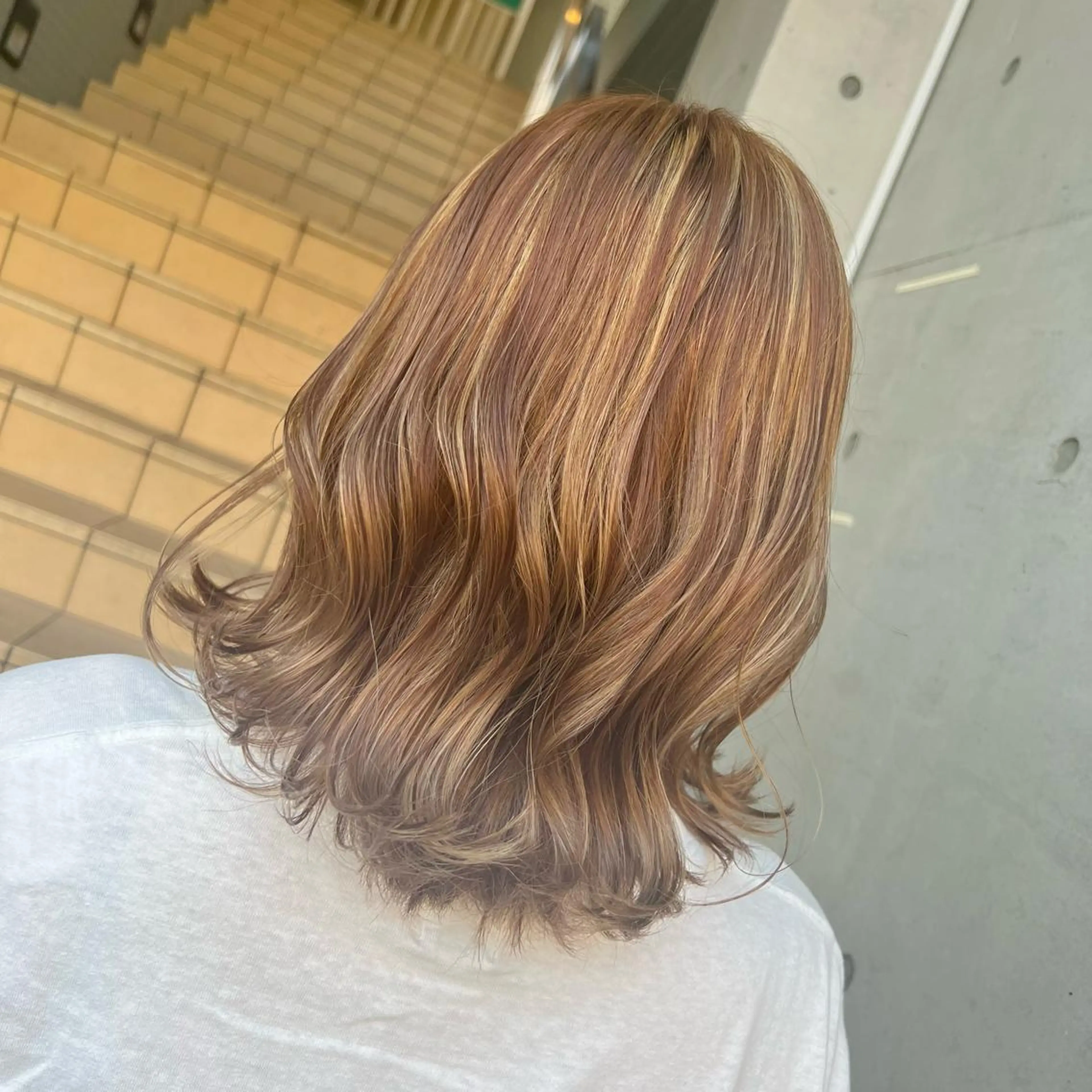 🌺外国人風カラー🌺 ハイライト＋フルカラーの写真