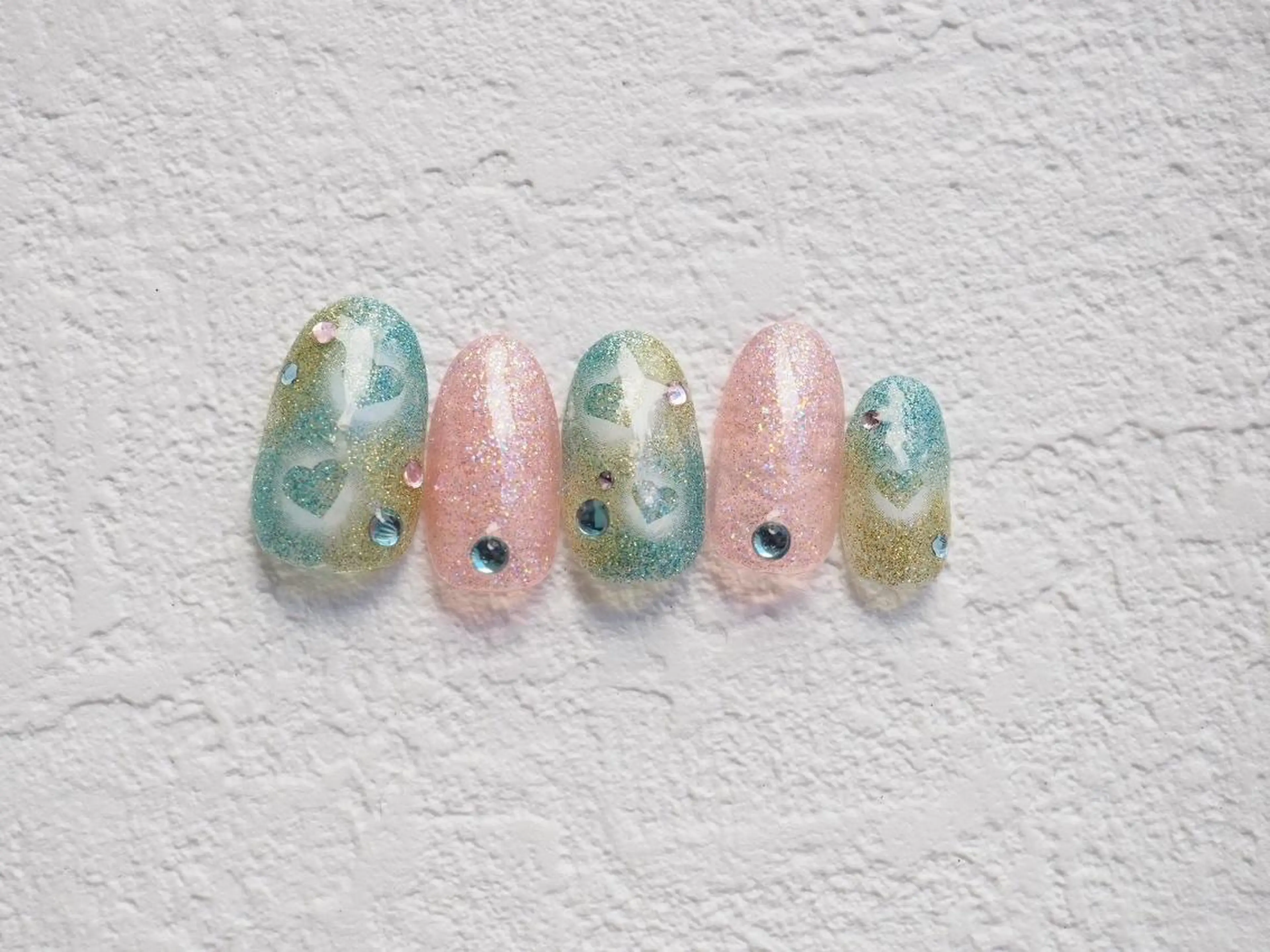 ネイル ハンドネイル トップネイリスト Ribbon立川店のネイルデザイン