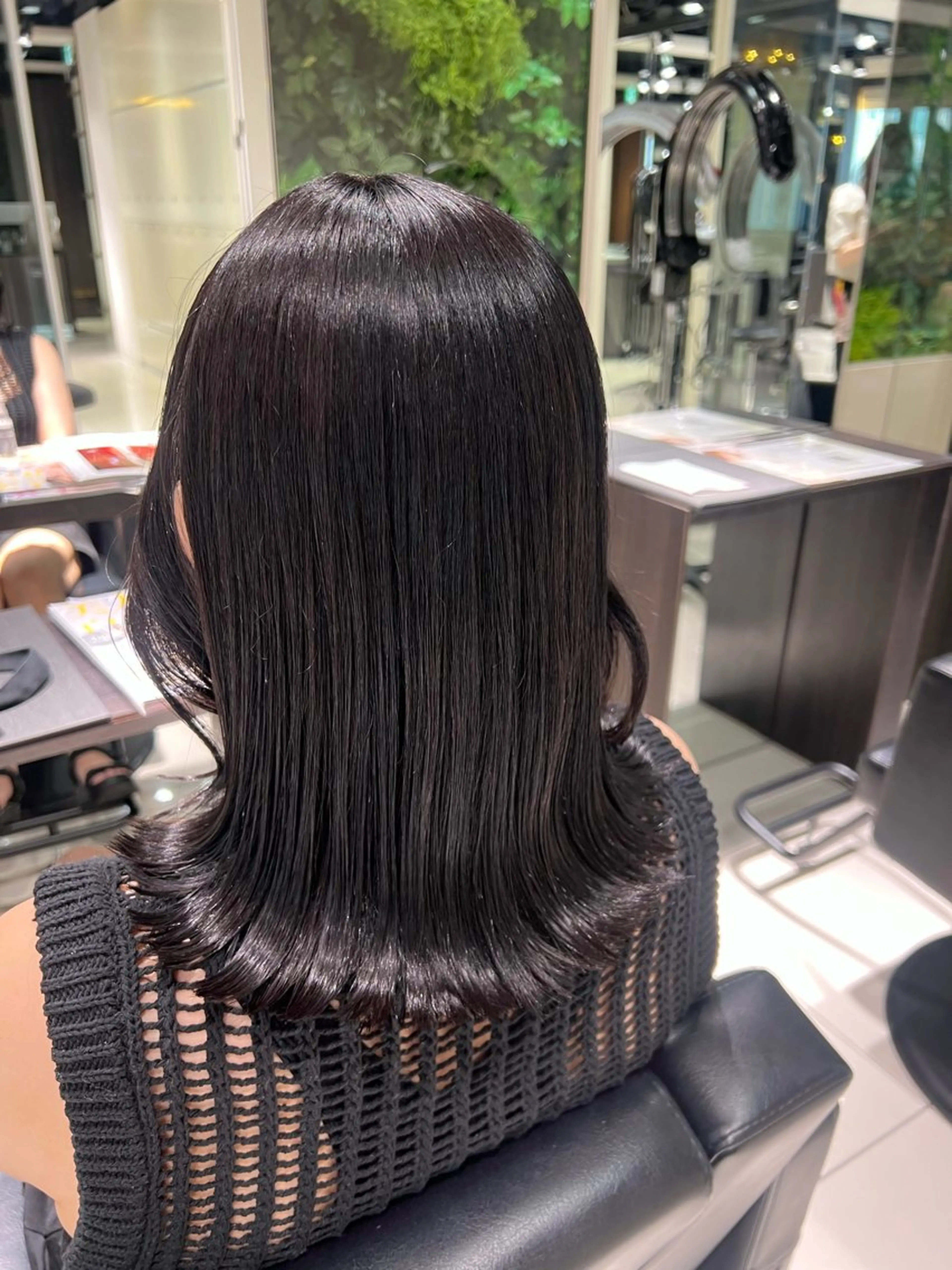 ミディアム カラー ヘアアレンジ 🧊🪞透明感カラー himeのヘアスタイル