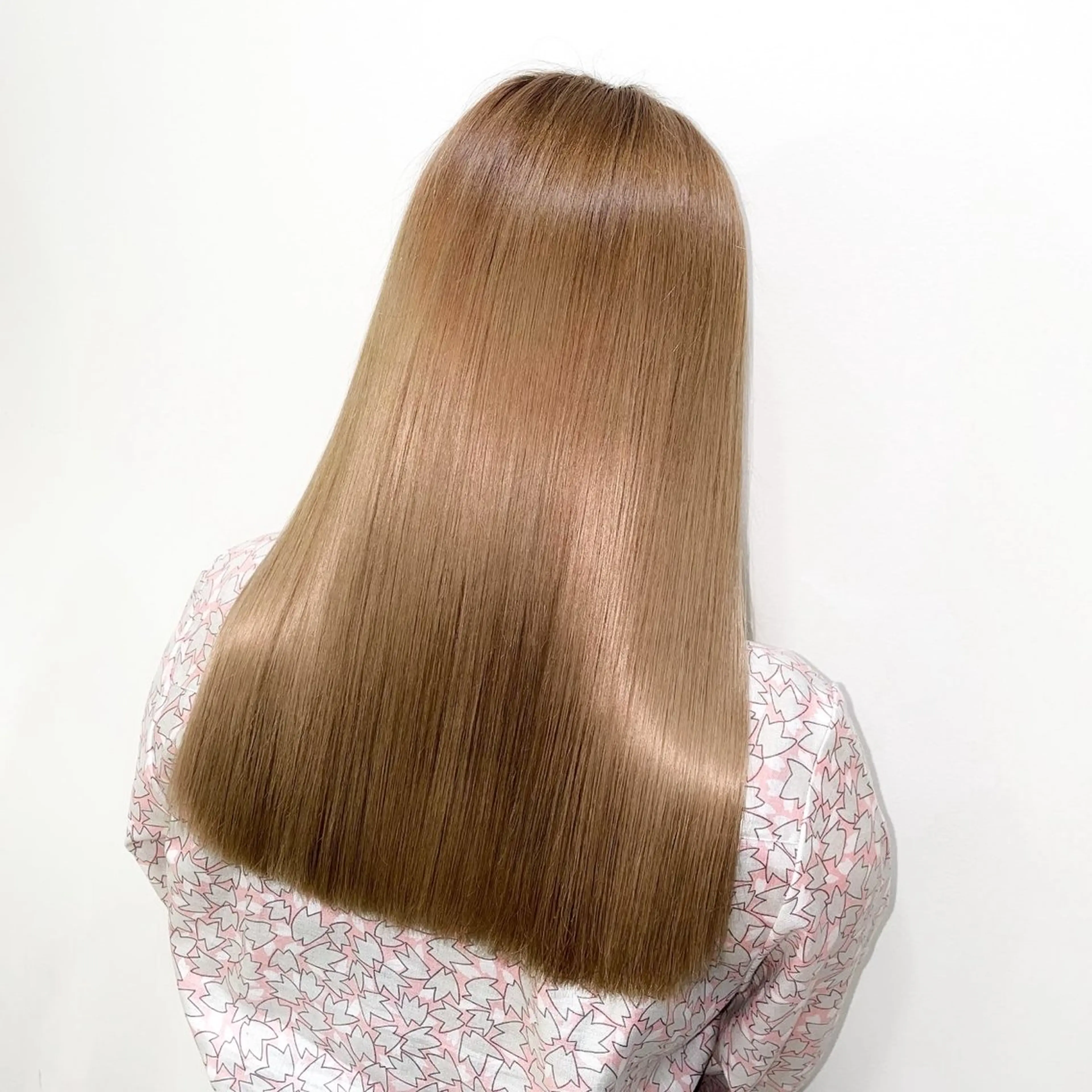 ロング 韓国風カラー/ 縮毛矯正/まい🪐‪のヘアスタイル