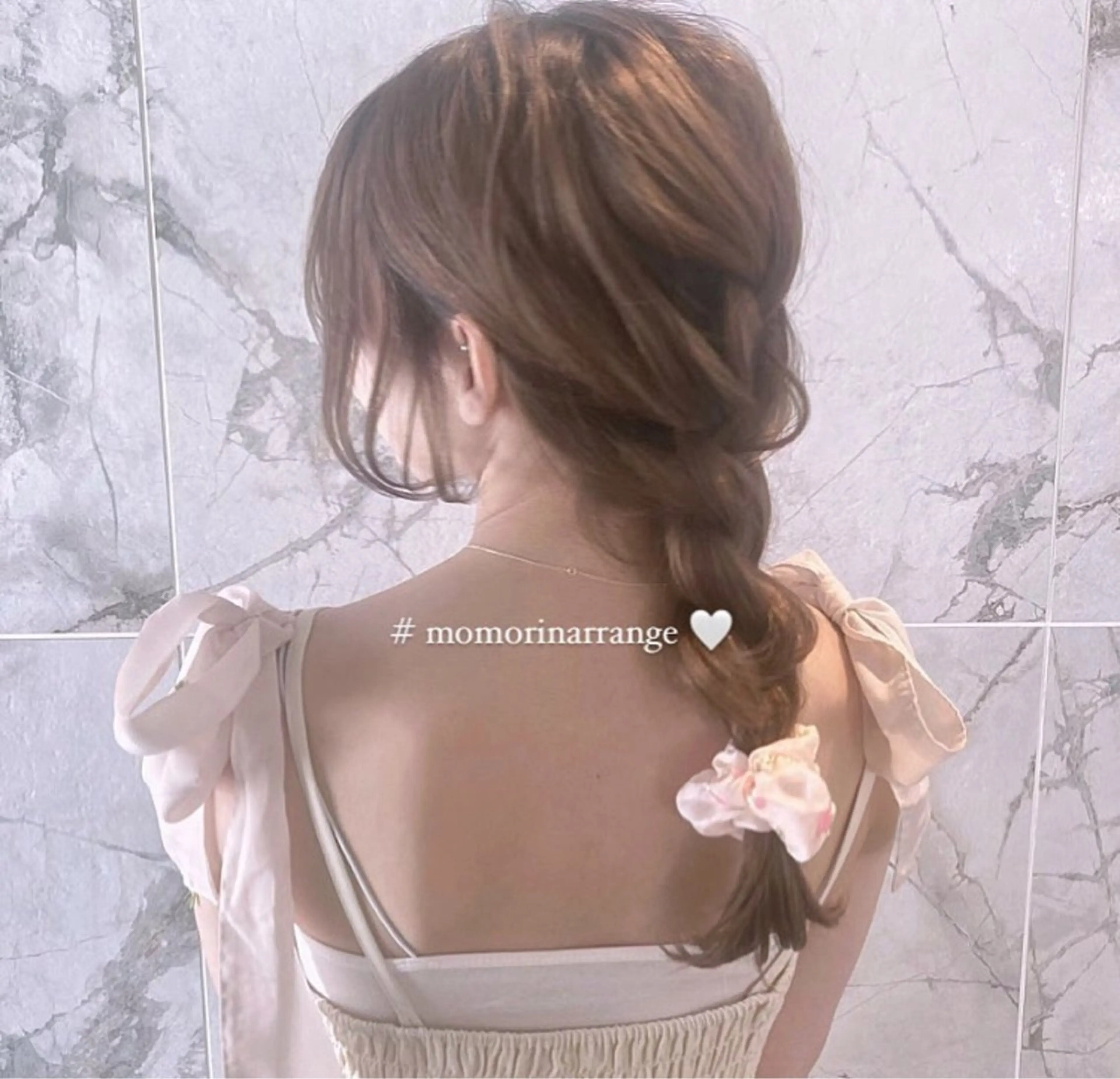 ︎︎⟡🎀早朝限定メニュー🎀︎︎⟡シンデレラカラー＋5stepトリートメント＋ヘアセット 🤍の写真