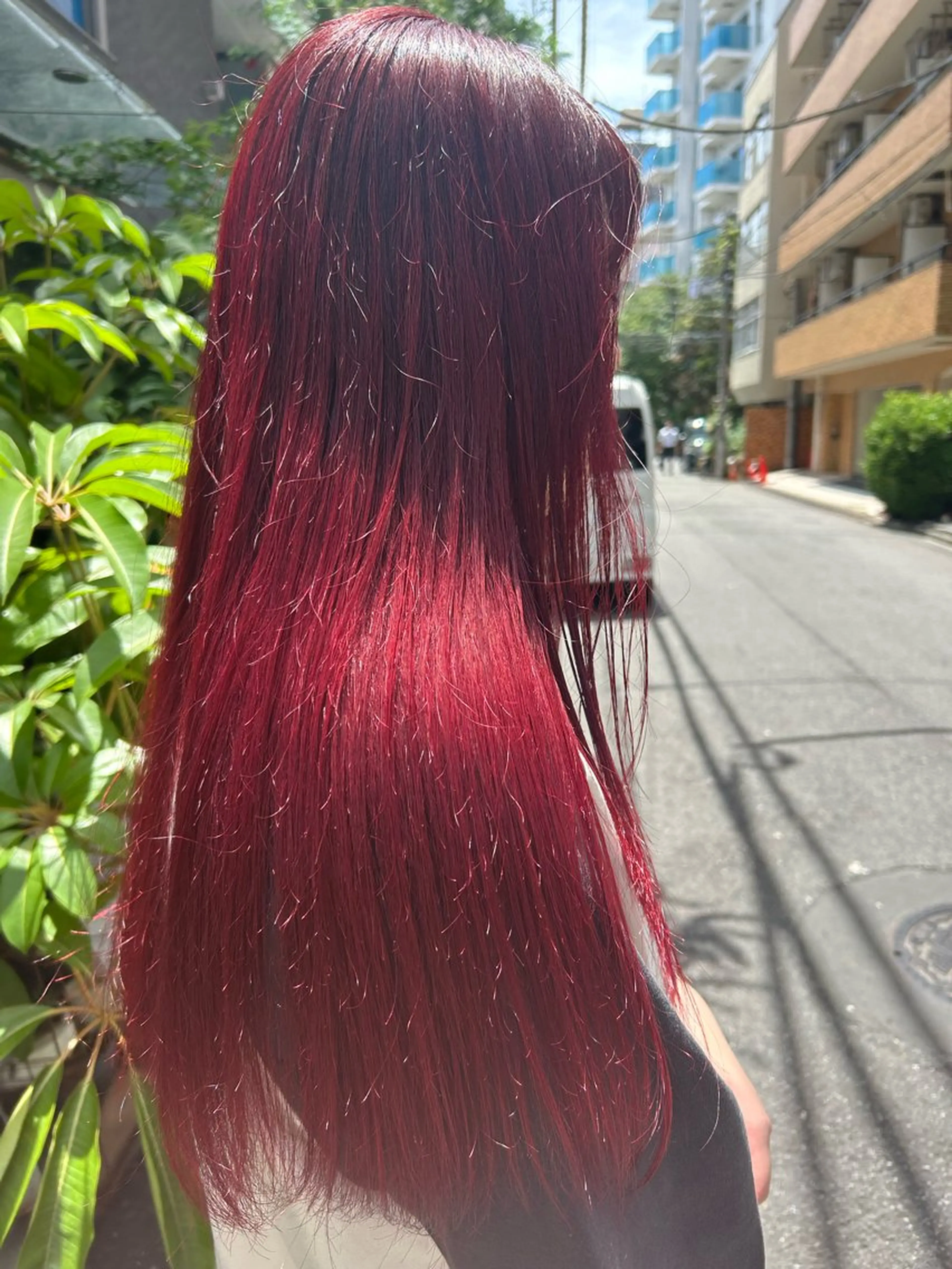 カラー アワタケ リンのヘアスタイル