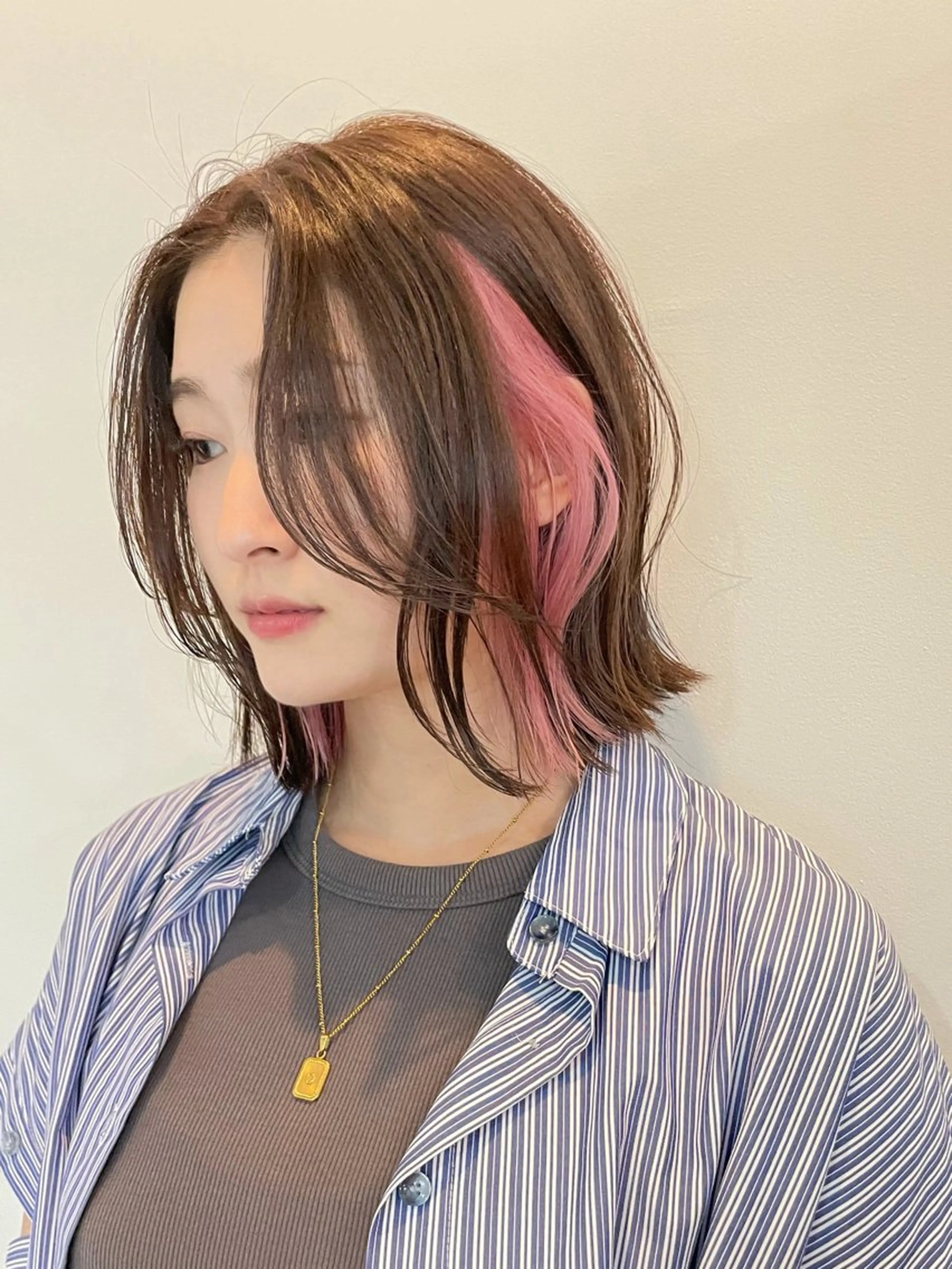 【🔰新規クーポン🔰】カット+インナーカラー+ケアトリートメントの写真