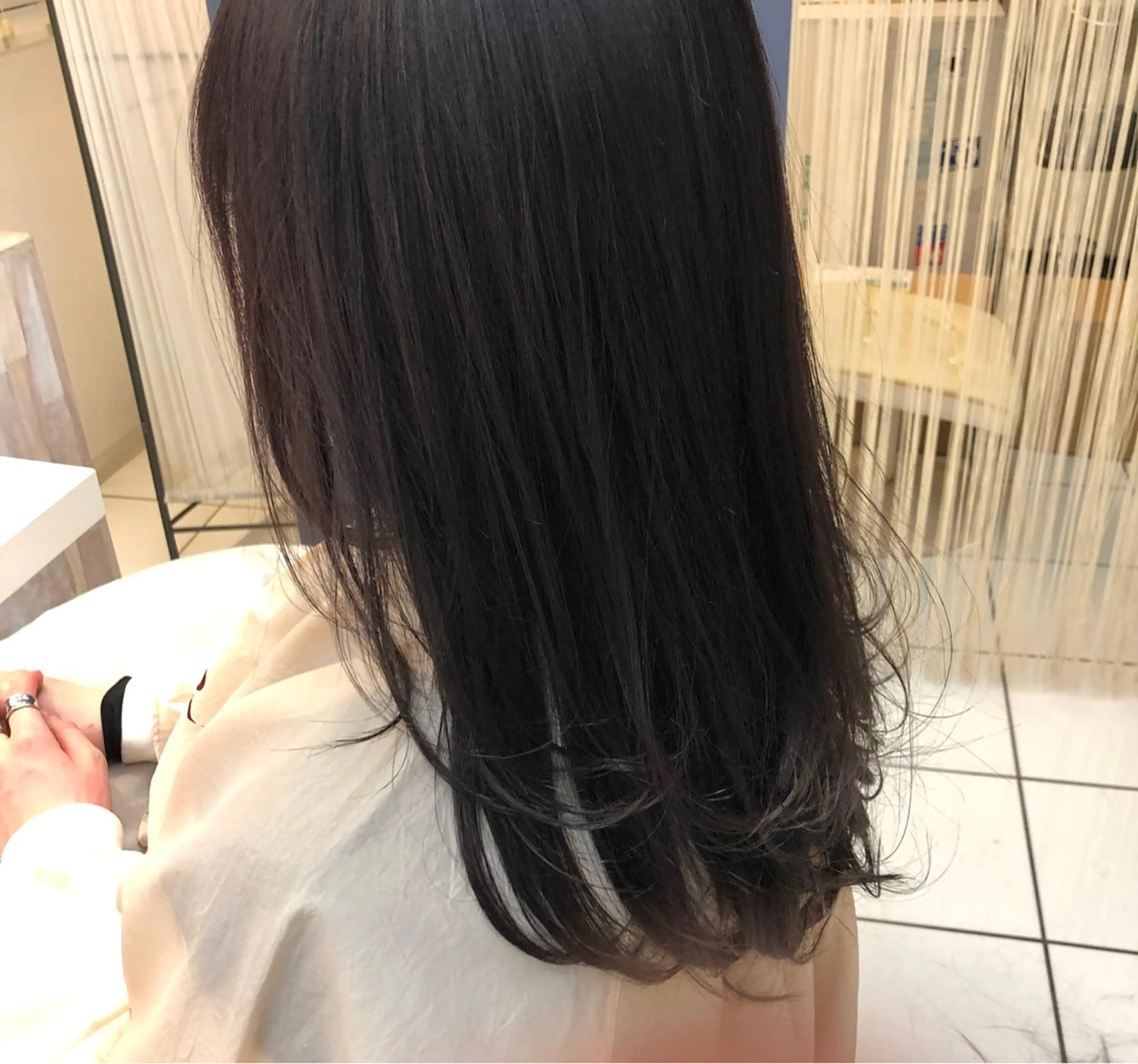 セミロング レイヤーカット カット ヘアカラー トリートメント [仙台髪質改善]小原 弘之のヘアスタイル