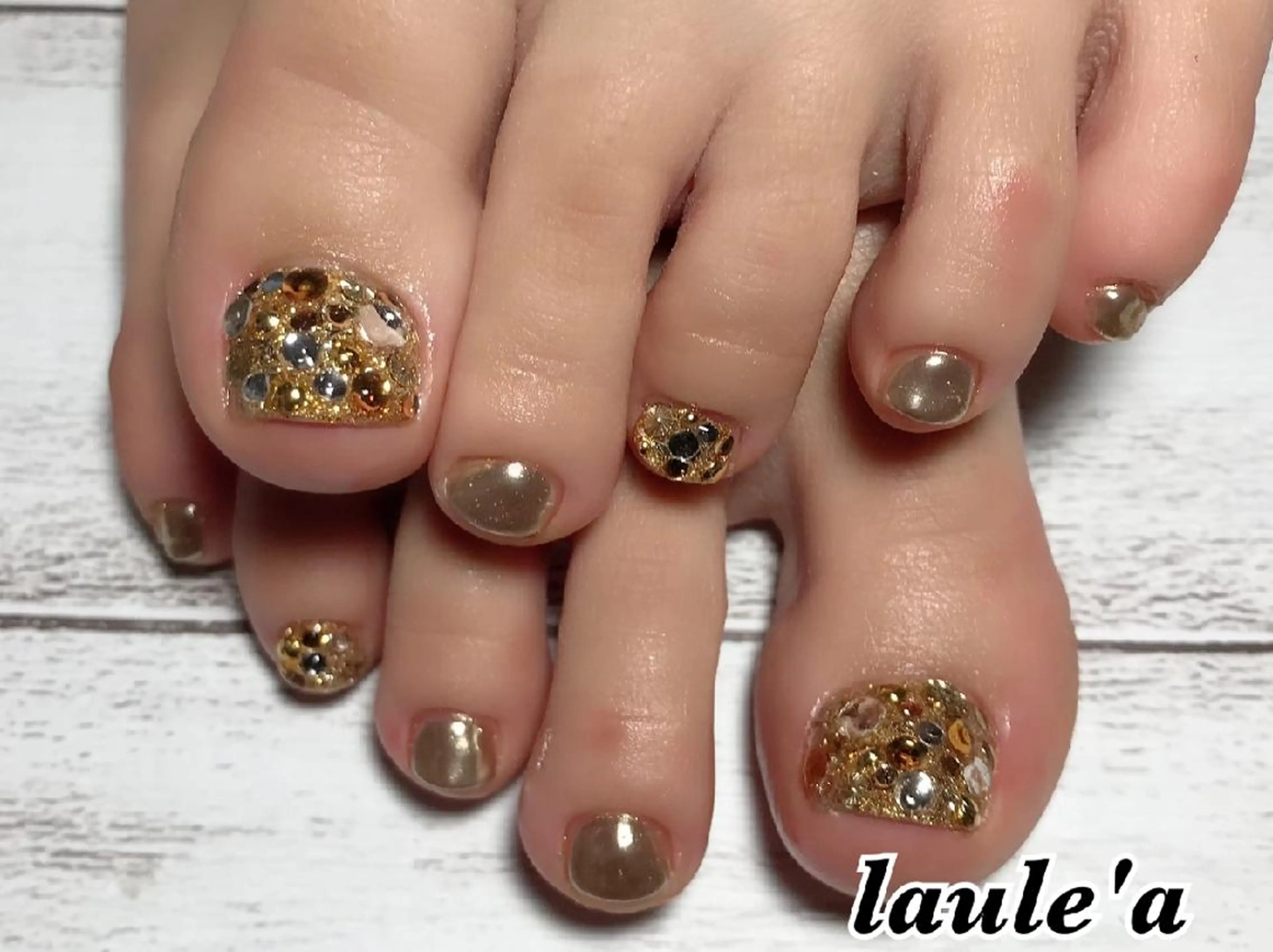 ネイル フットネイル Rグループ felizのネイルデザイン