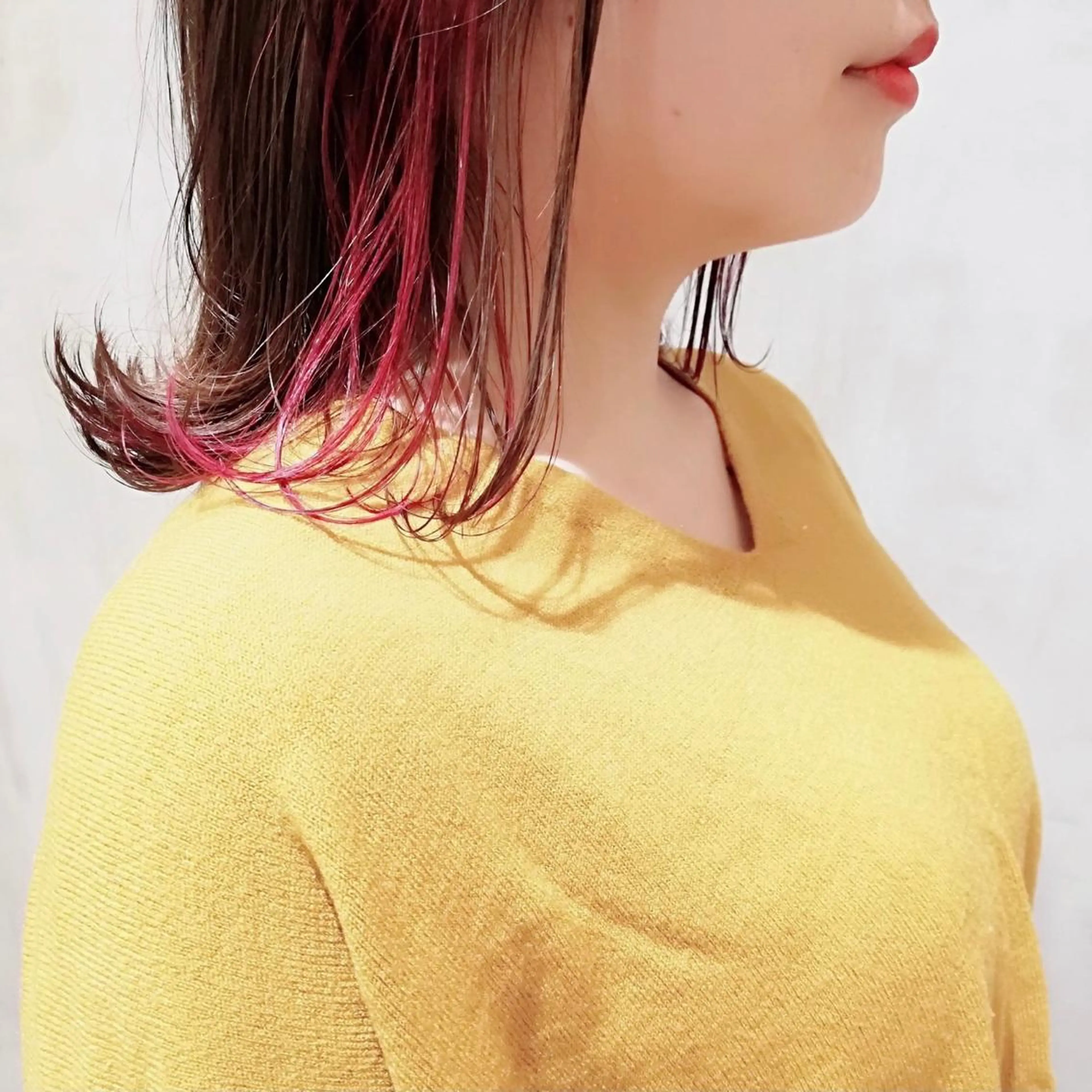 ミディアム カラー カット ヘアカラー トリートメント ill副店長 立和田純也のヘアスタイル