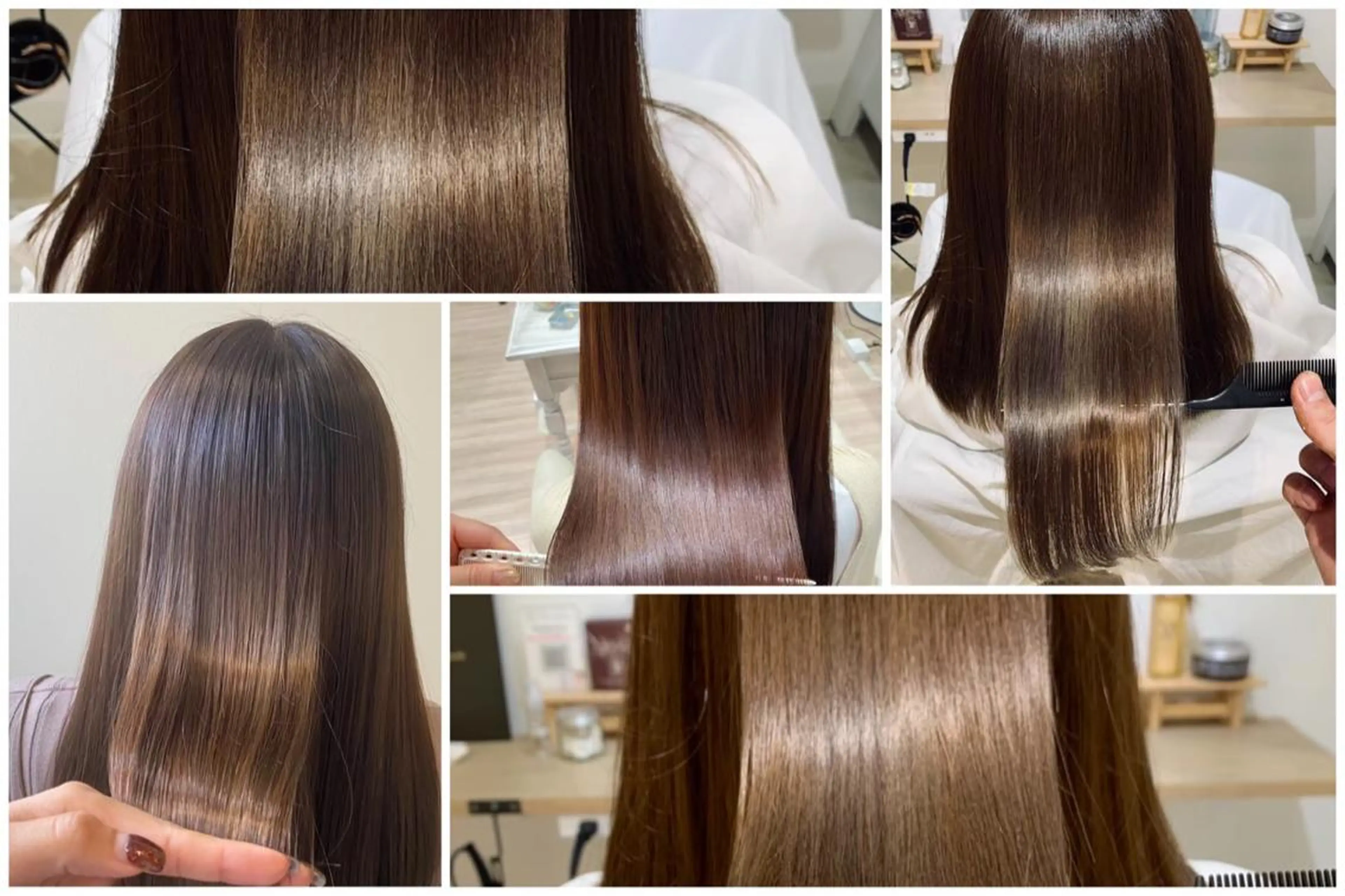 ロング カラー 髪質改善 トリートメント 酸熱トリートメント カット トリートメント ボブ支持率NO1 🌈CHIKAのヘアスタイル