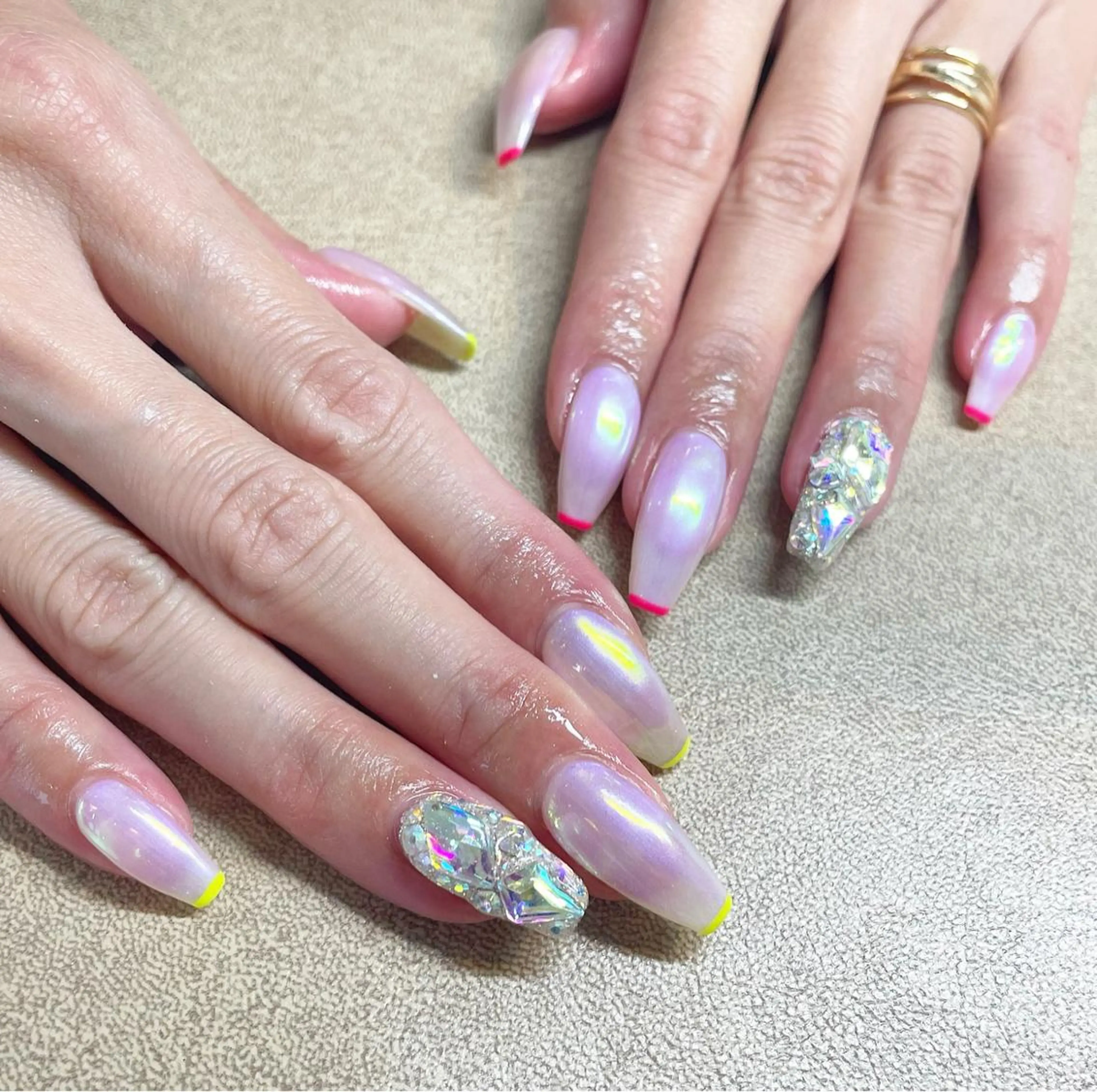 ネイル 持ち込み 鈴木 華乃のネイルデザイン