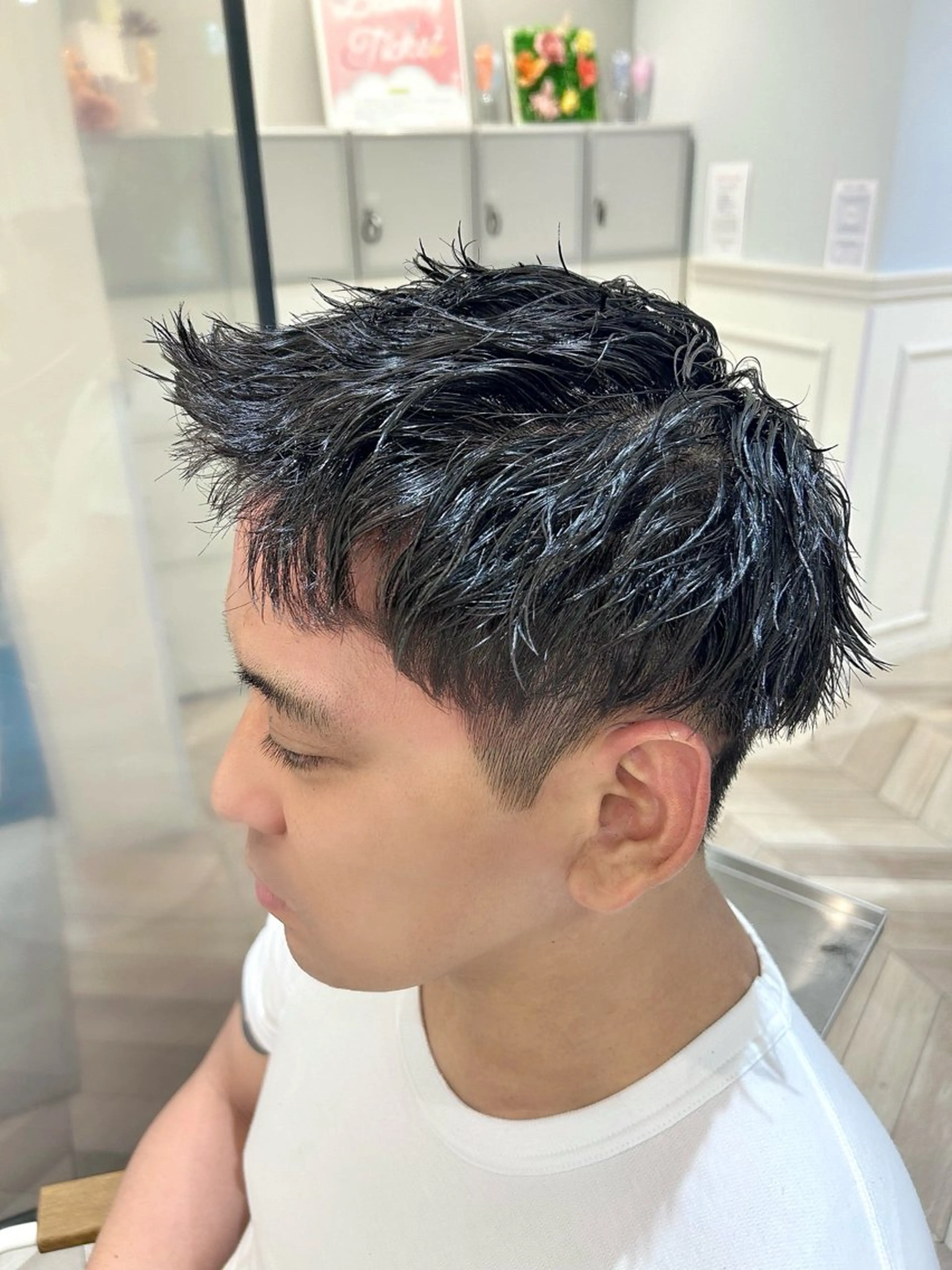 ショート パーマ メンズ NYNY 🌺Ruiのヘアスタイル