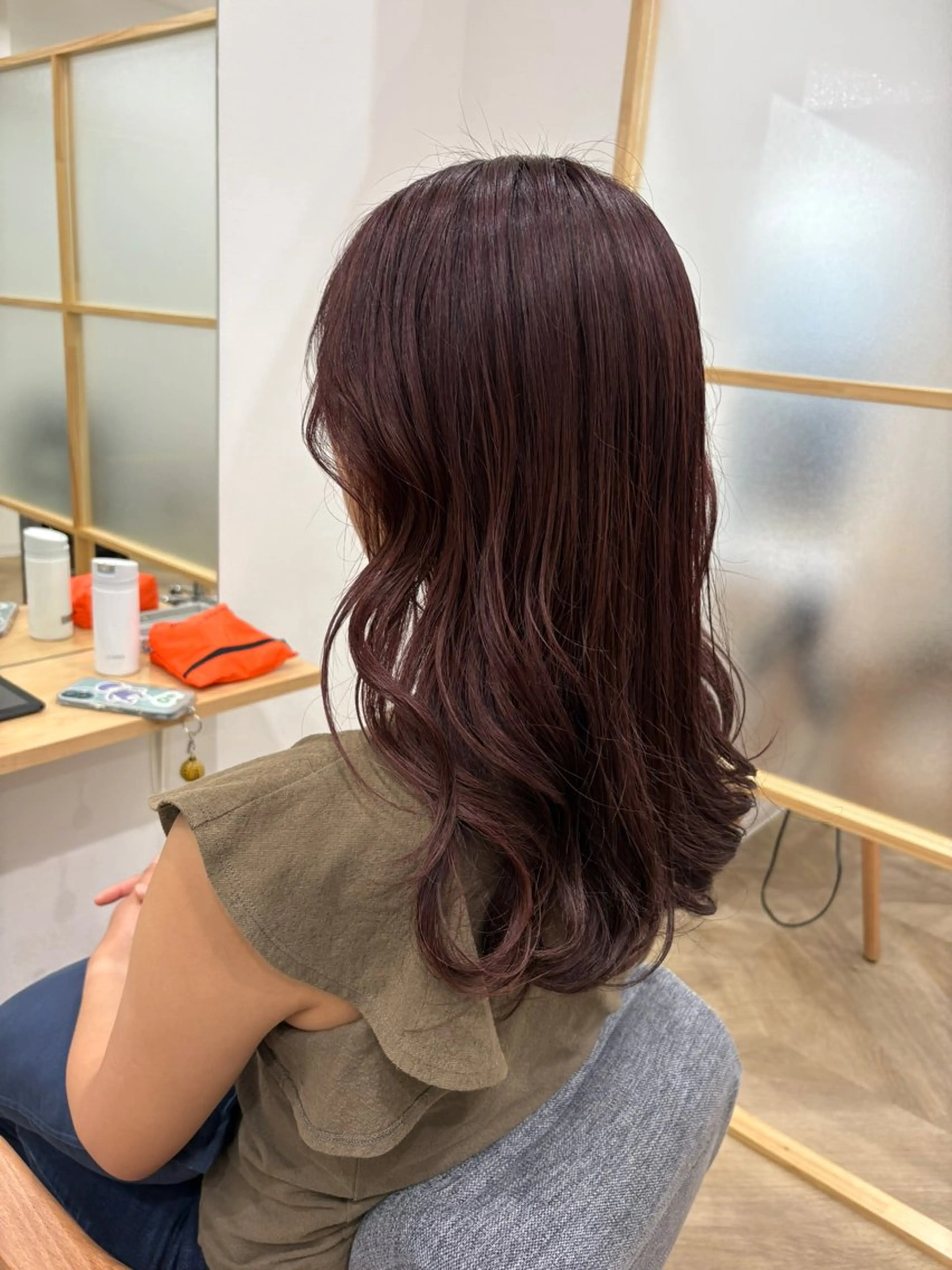 ロング カラー パーマ ブリーチ オーガニックカラー バイオレットカラー デジタルパーマ TV出演&受賞歴有☆ 宮本輝正のヘアスタイル