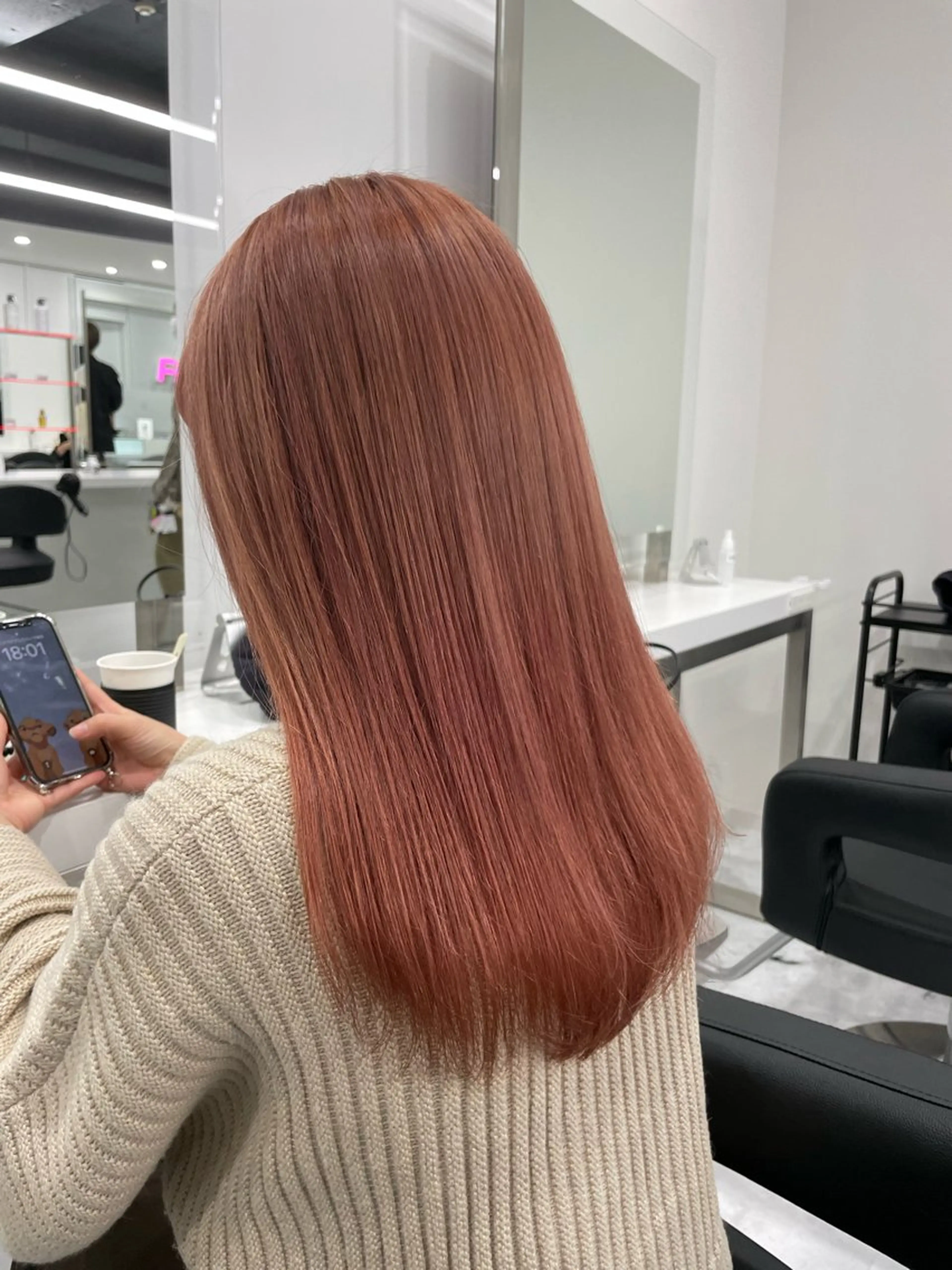 💕ブリーチなしorありWカラー➕高保湿トリートメント✨➕炭酸スパ➕ヘアセット💕の写真