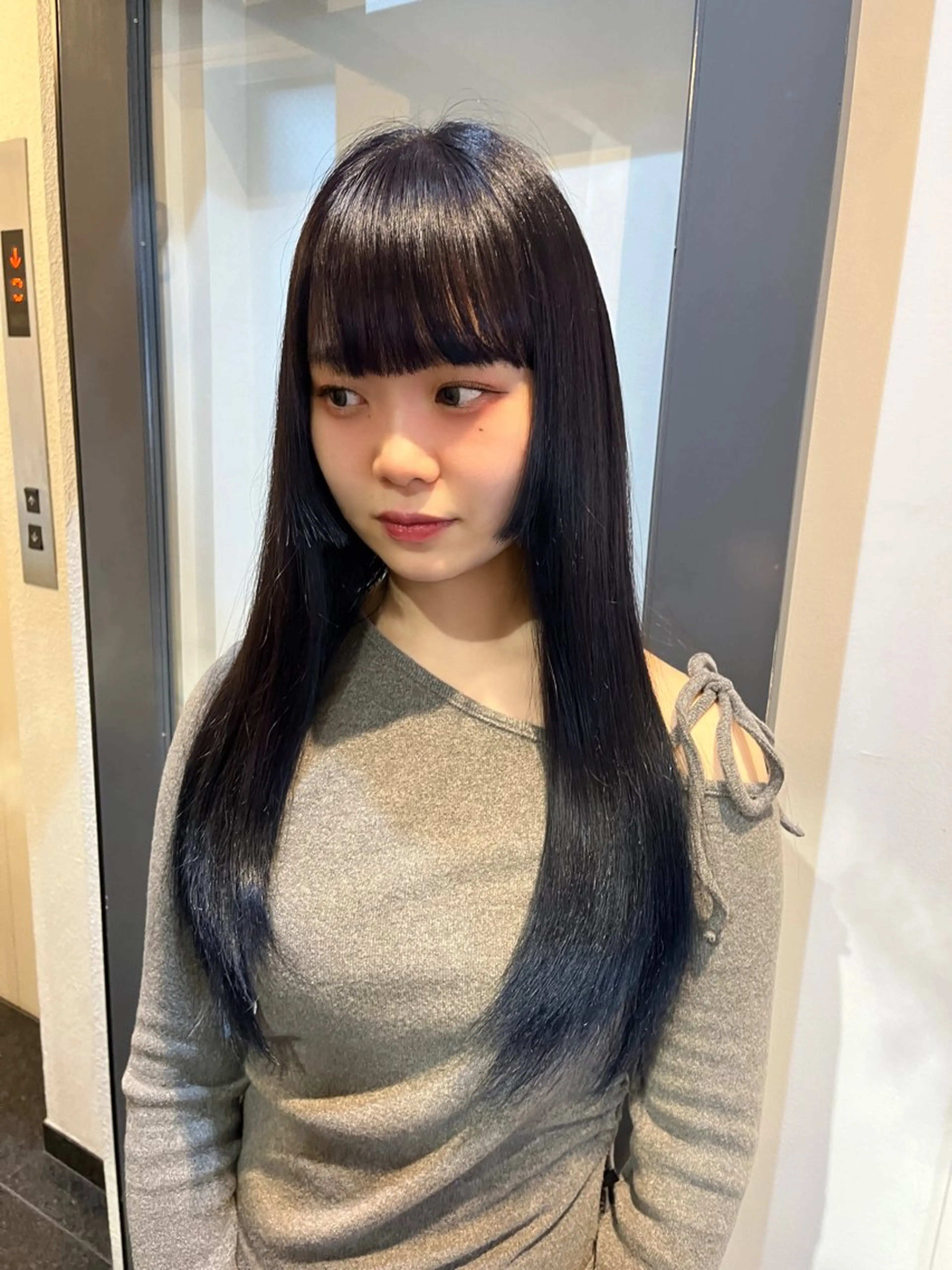 ロング カラー HOMIE TOKYO所属・sora / 渋谷 / ハイトーンのヘアスタイル