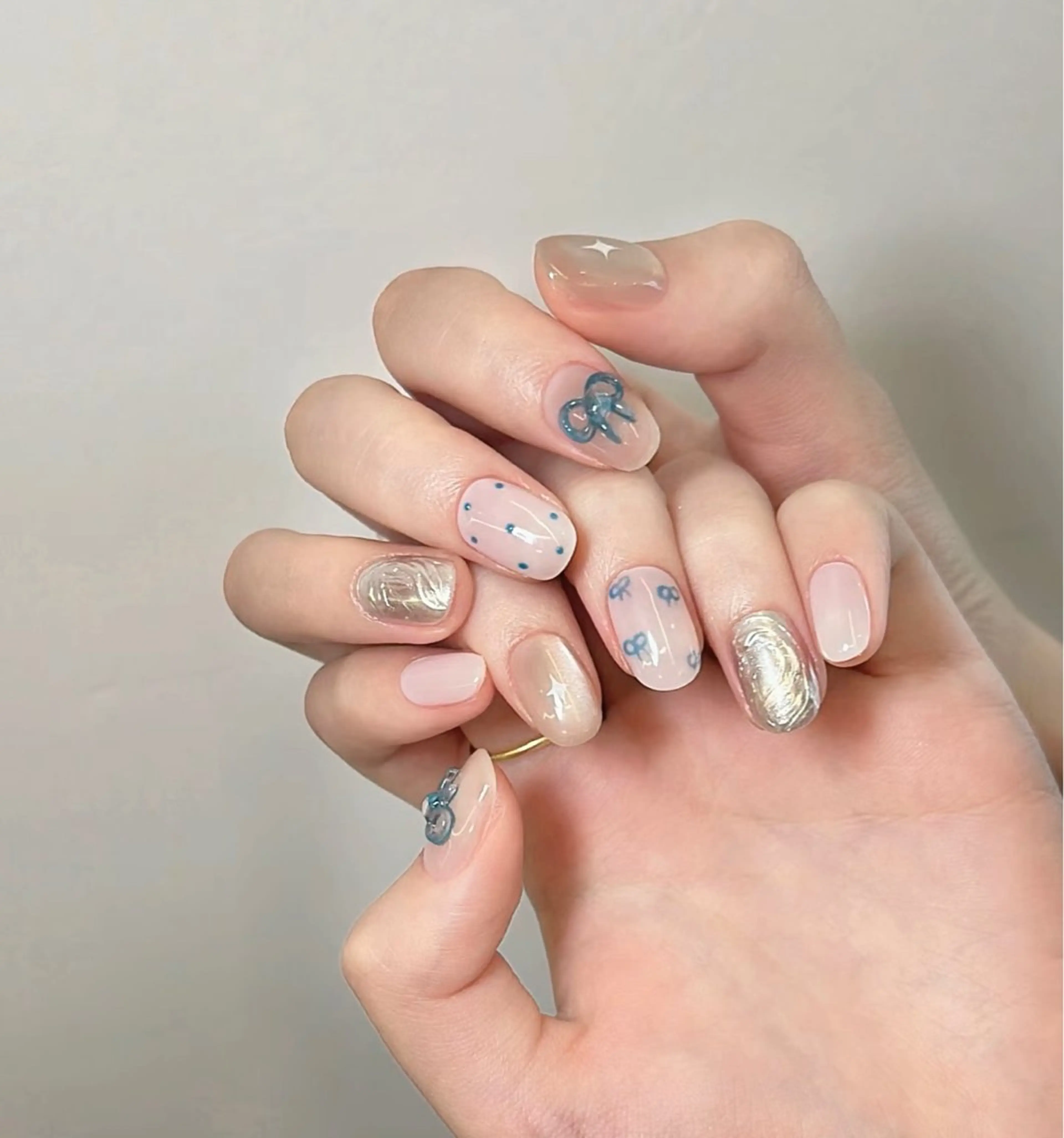 ネイル ハンドネイル ハンドケア 🍑 momo_nailのネイルデザイン