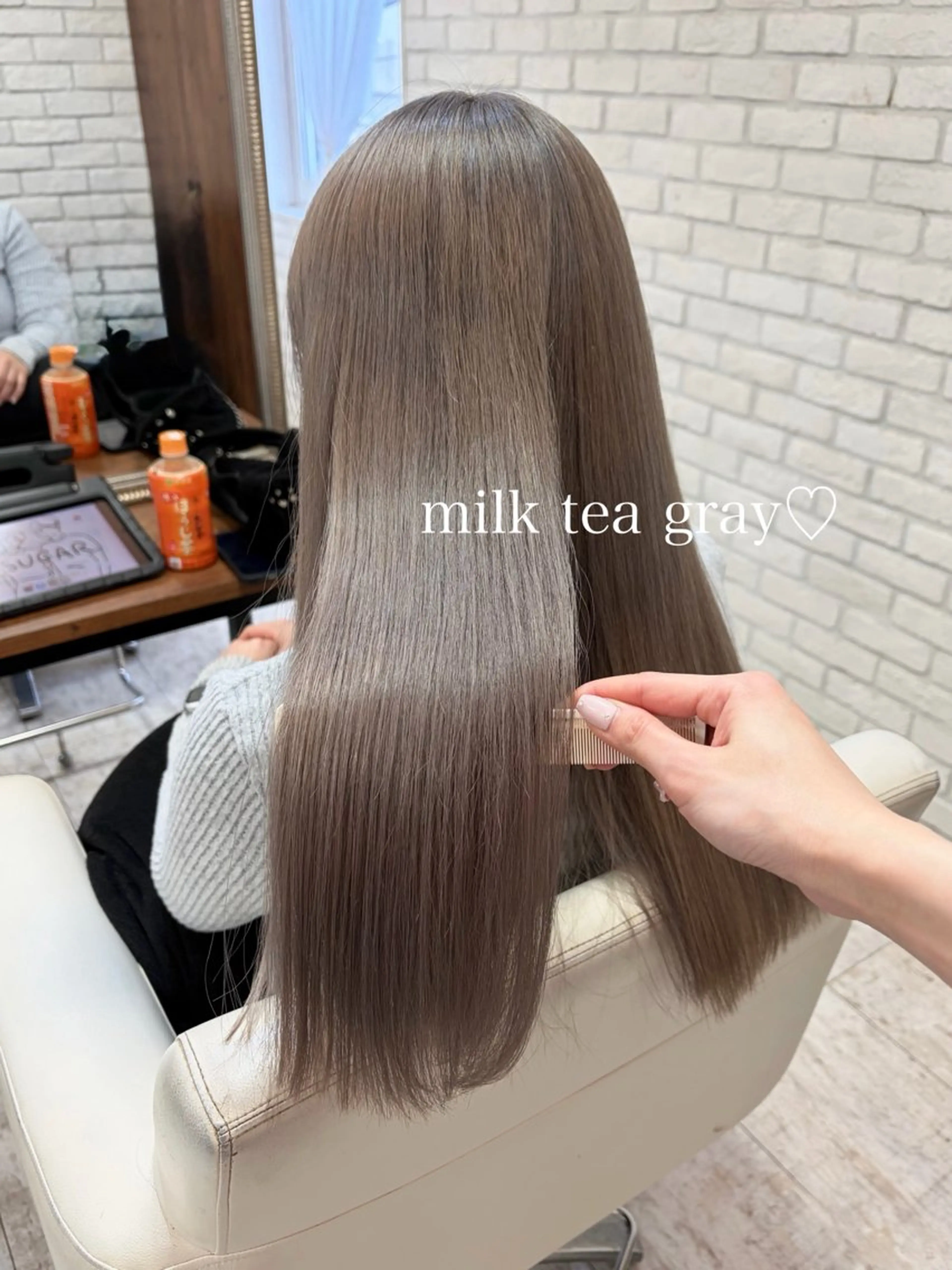 ロング カラー ヘアカラー トリートメント ダブルカラー/ レイヤー🍒齋藤 澪のヘアスタイル