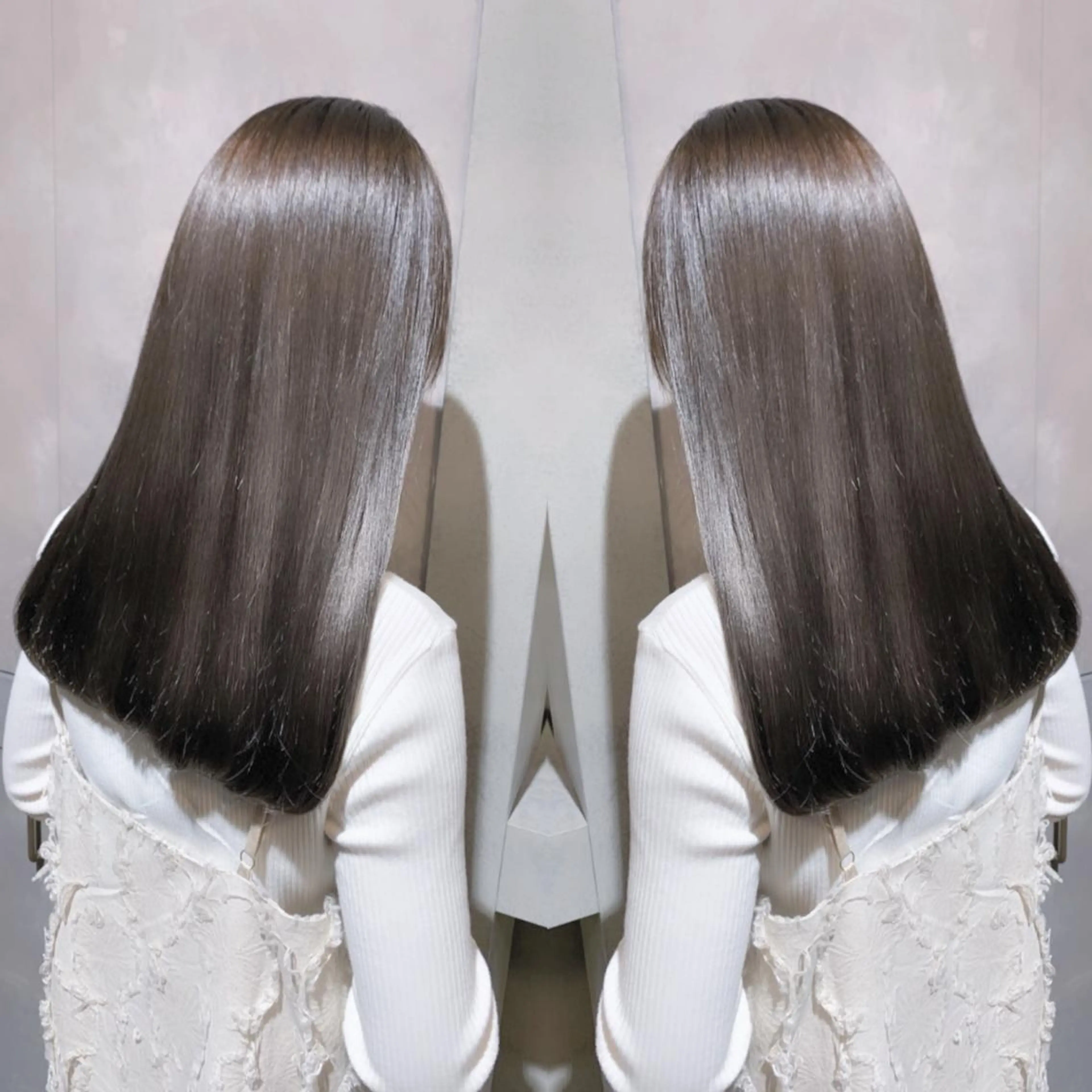 ロング カラー カット ヘアカラー トリートメント I’ve所属・💘大人可愛く💘 Natsuki❥❥❥のヘアスタイル