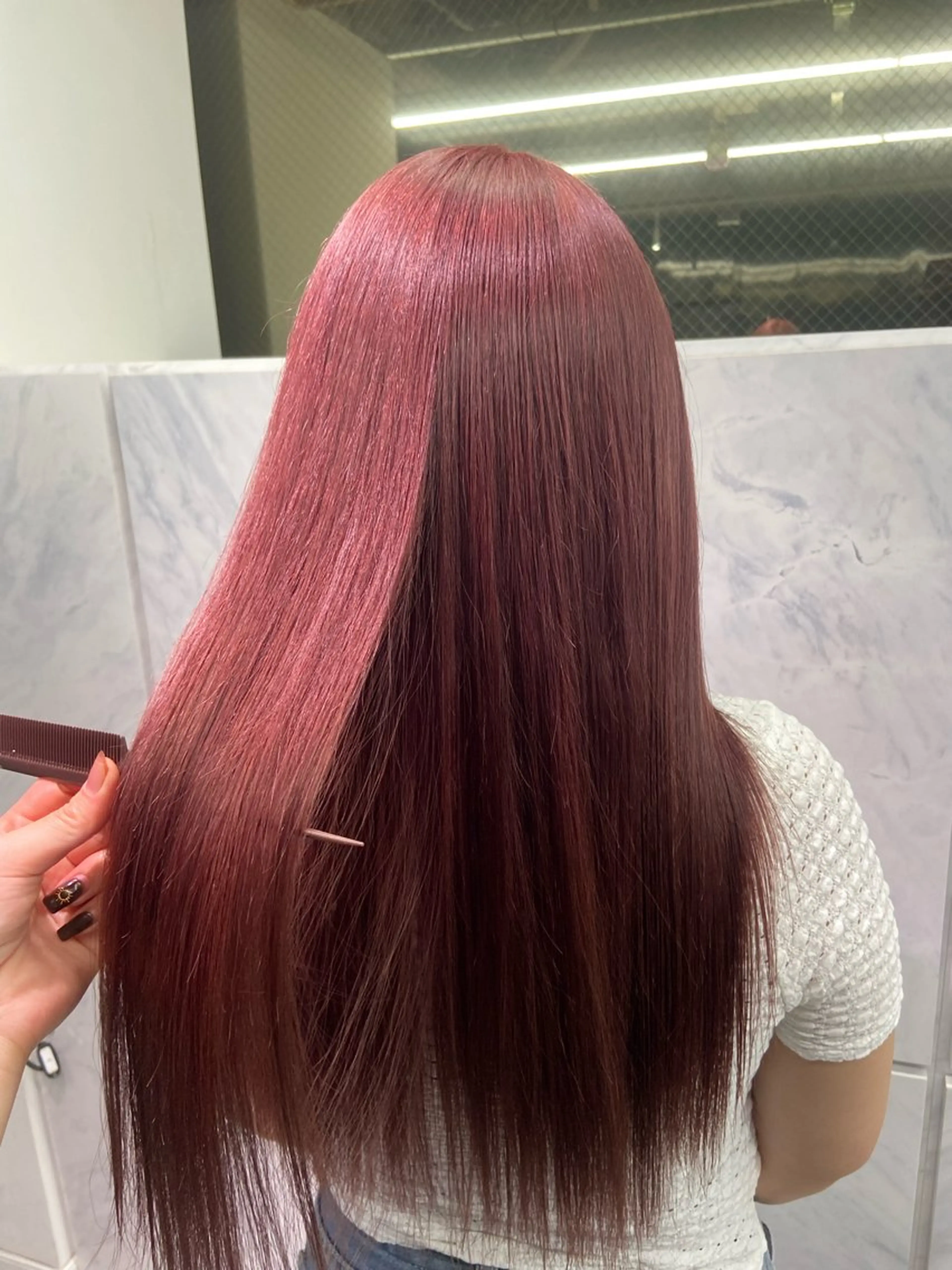 ロング ヘアカラー ハイトーン/エクステ 🫧minamiのヘアスタイル