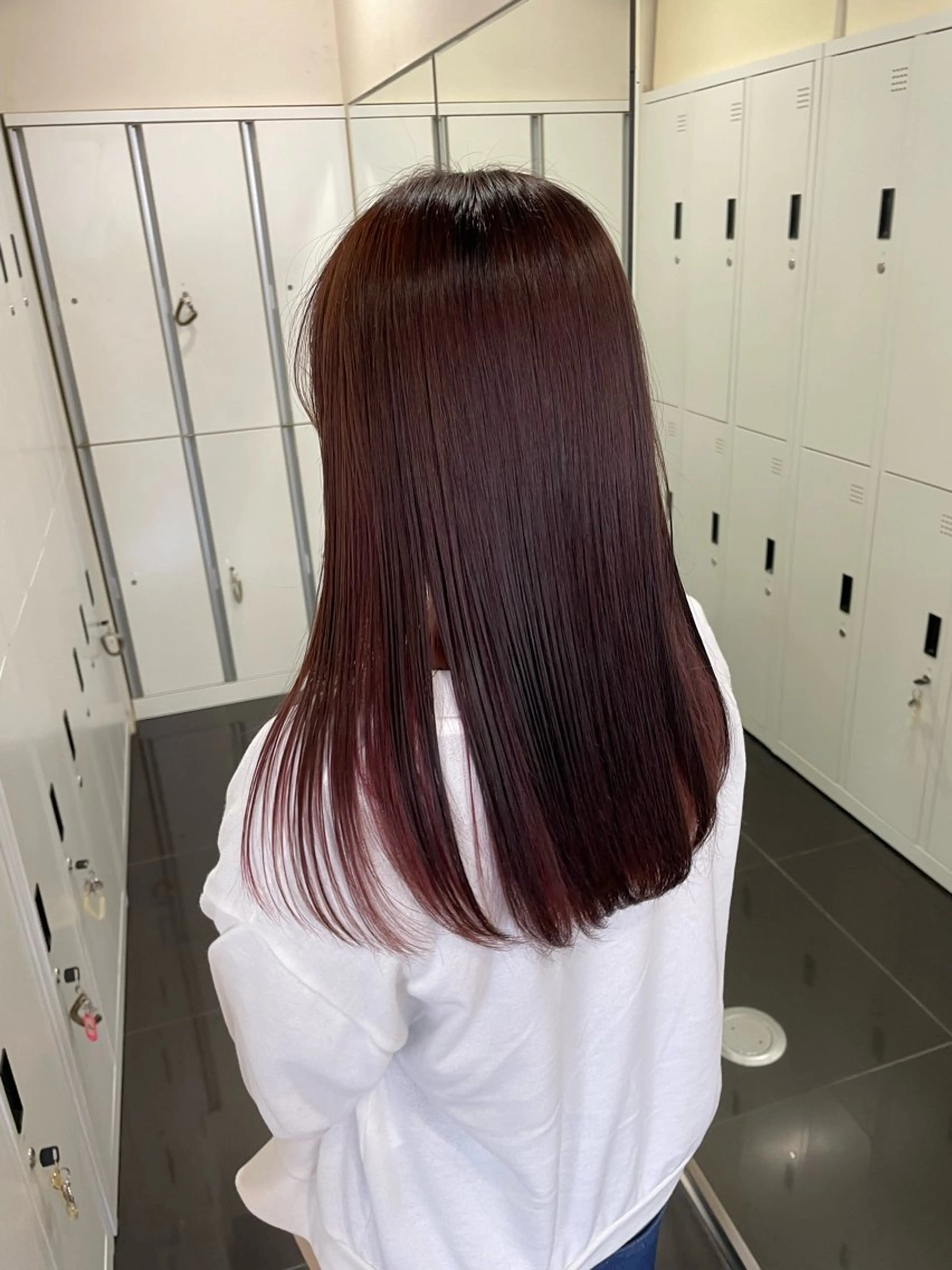 セミロング カラー ヘアカラー トリートメント ボブ/透明感 カラー /風花のヘアスタイル