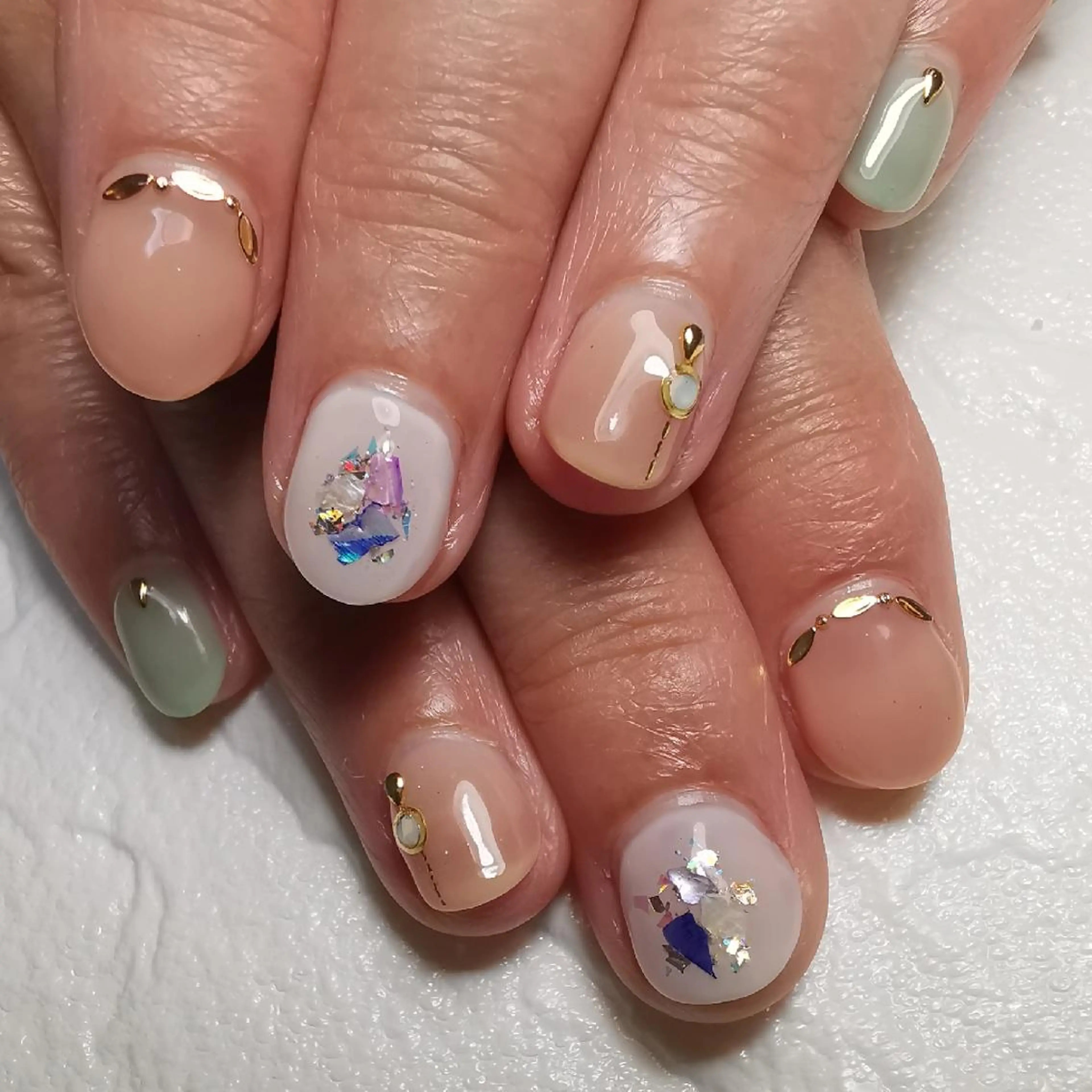 ネイル 持ち込み ハンドネイル reve あやののネイルデザイン